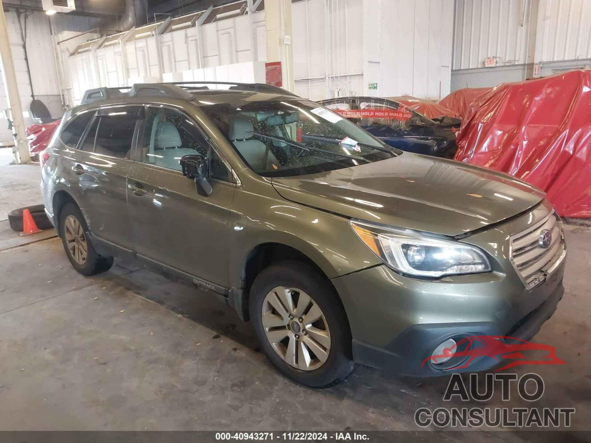 SUBARU OUTBACK 2016 - 4S4BSADC4G3345016