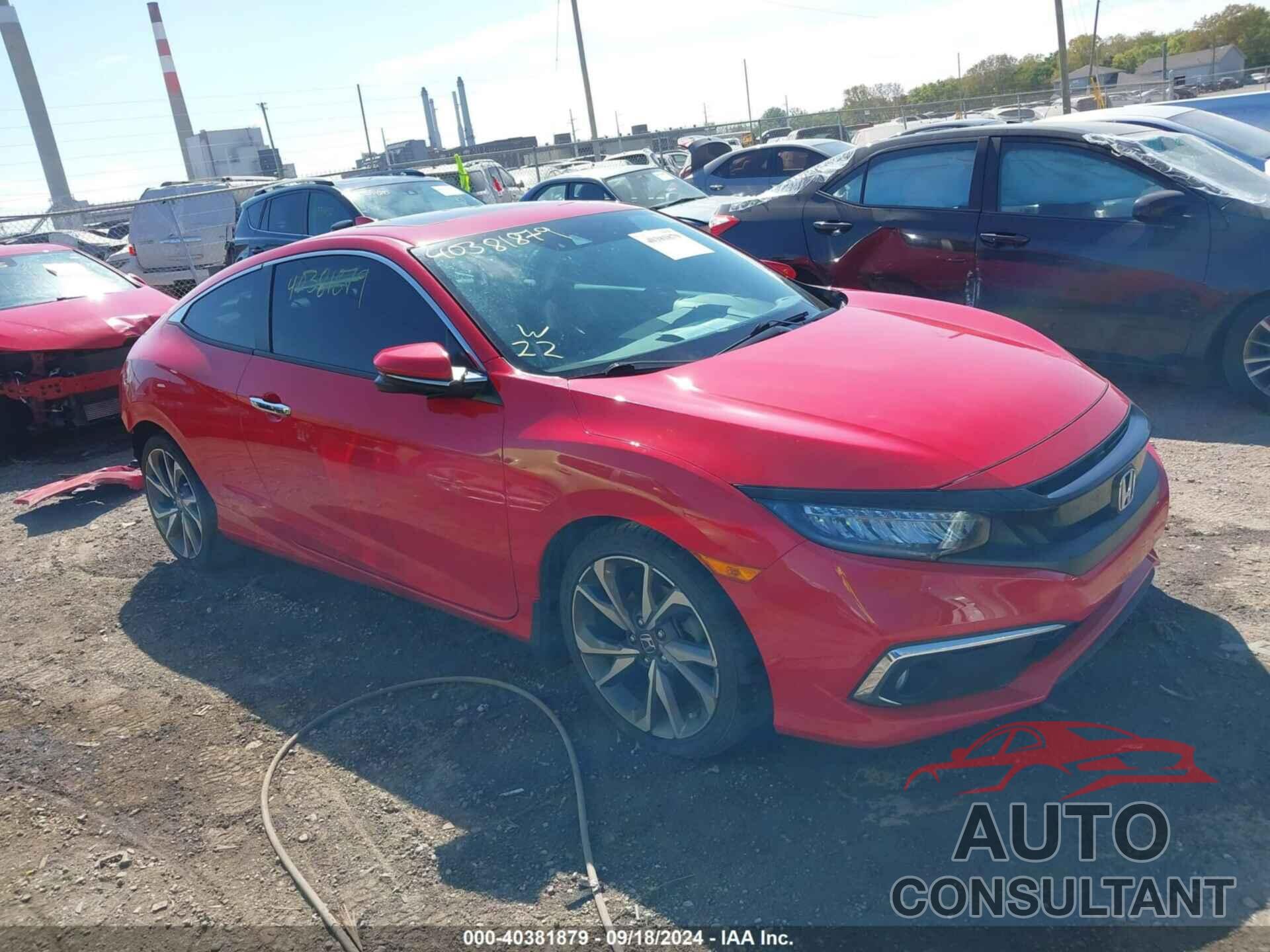 HONDA CIVIC 2019 - 2HGFC3B9XKH351626