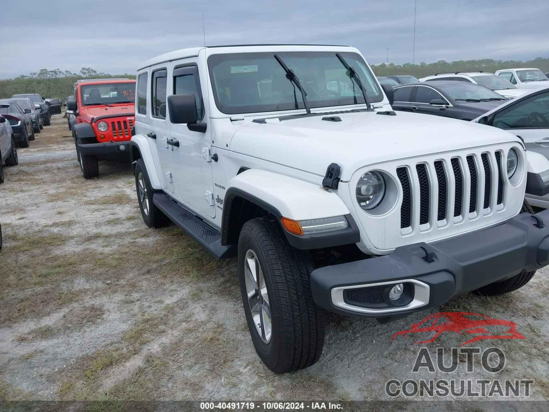 JEEP WRANGLER UNLIMITED 2021 - 1C4HJXEG7MW701734
