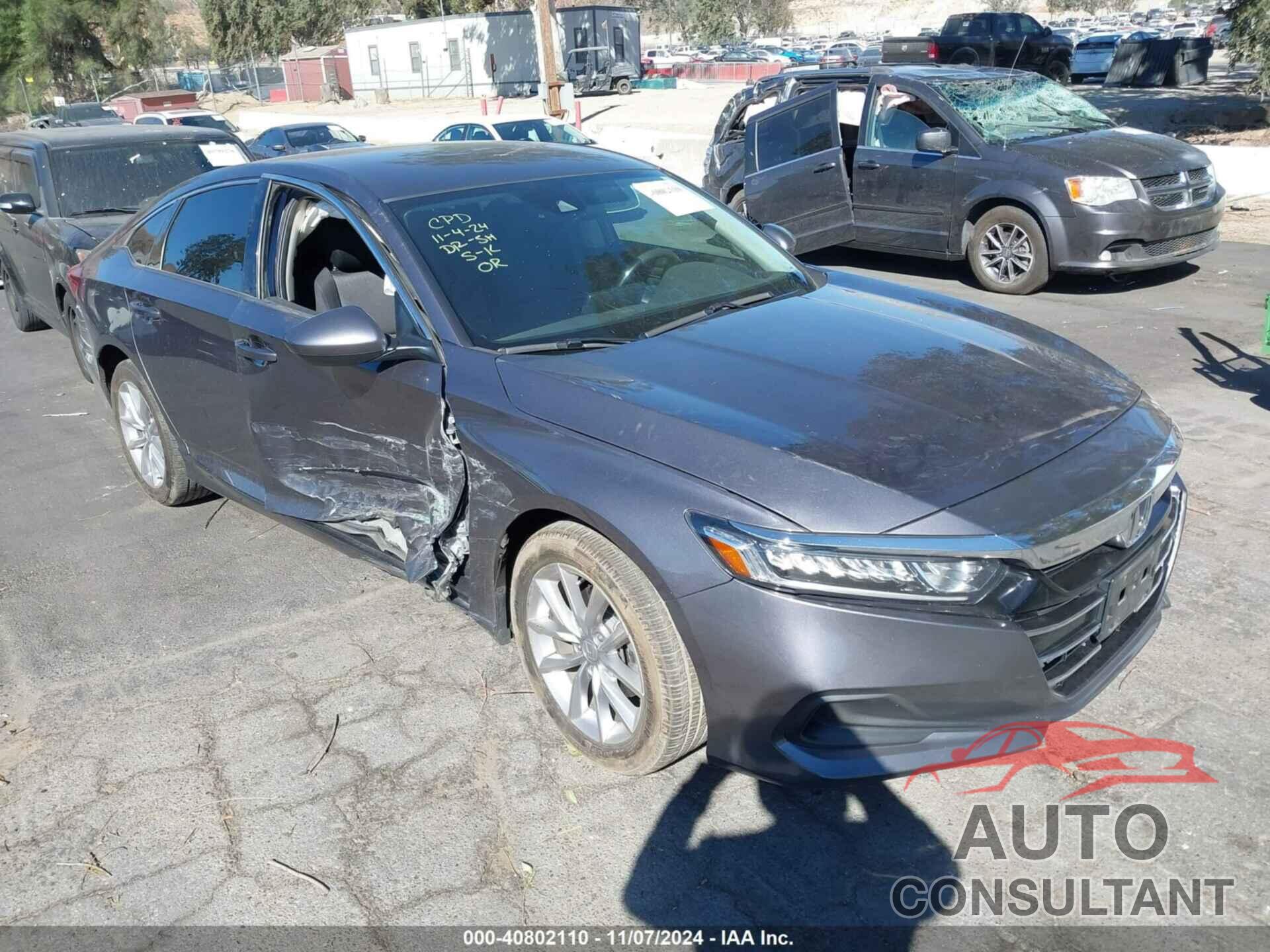 HONDA ACCORD 2021 - 1HGCV1F14MA042242