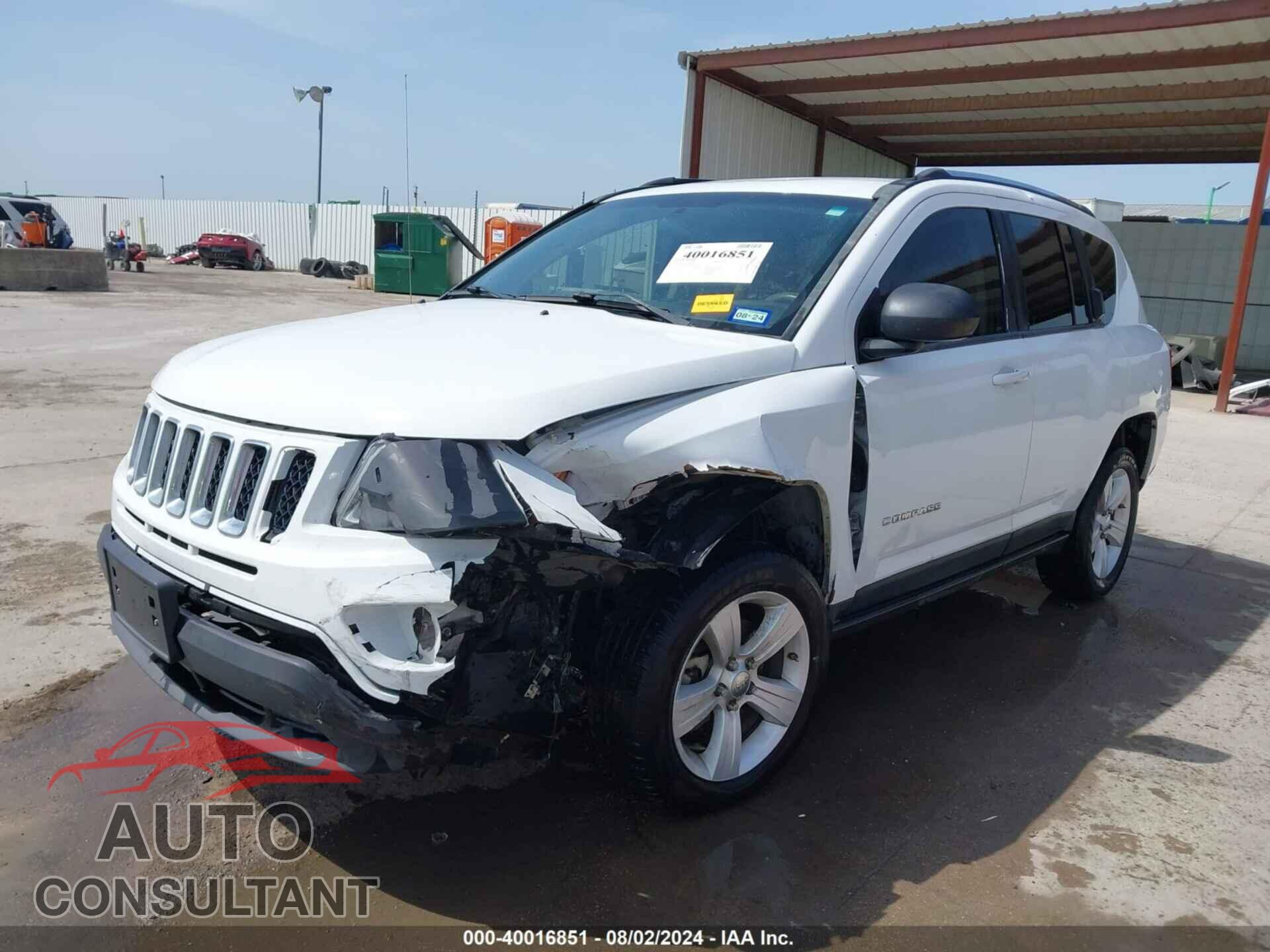 JEEP COMPASS 2011 - 1J4NT1FA2BD224430