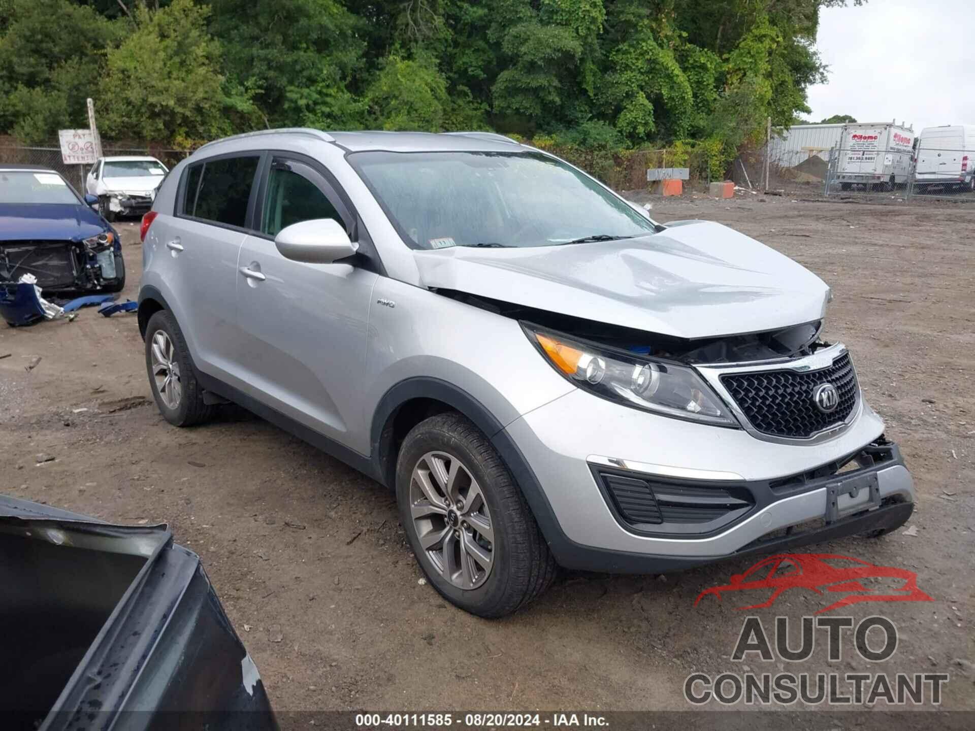 KIA SPORTAGE 2016 - KNDPBCAC5G7861632