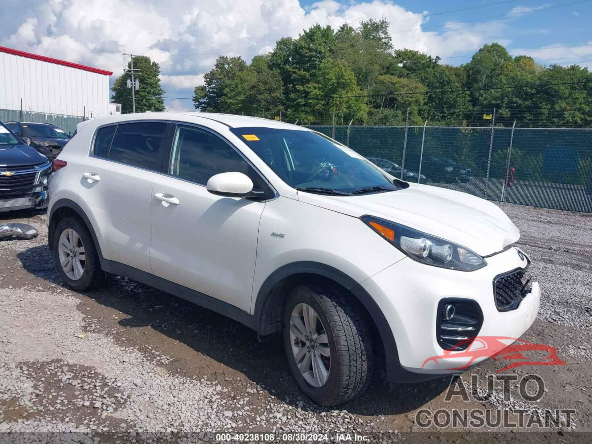 KIA SPORTAGE 2019 - KNDPMCAC9K7518440