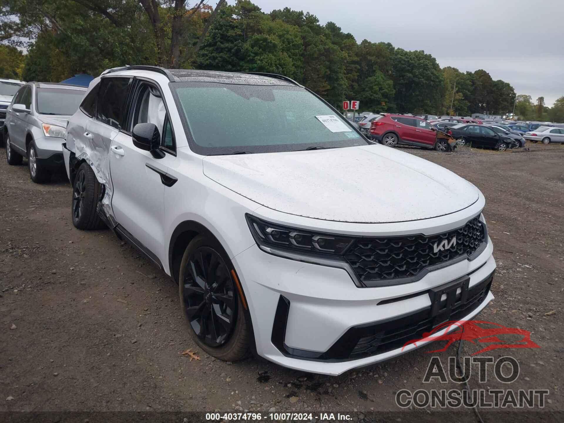 KIA SORENTO 2022 - 5XYRKDLF0NG081074
