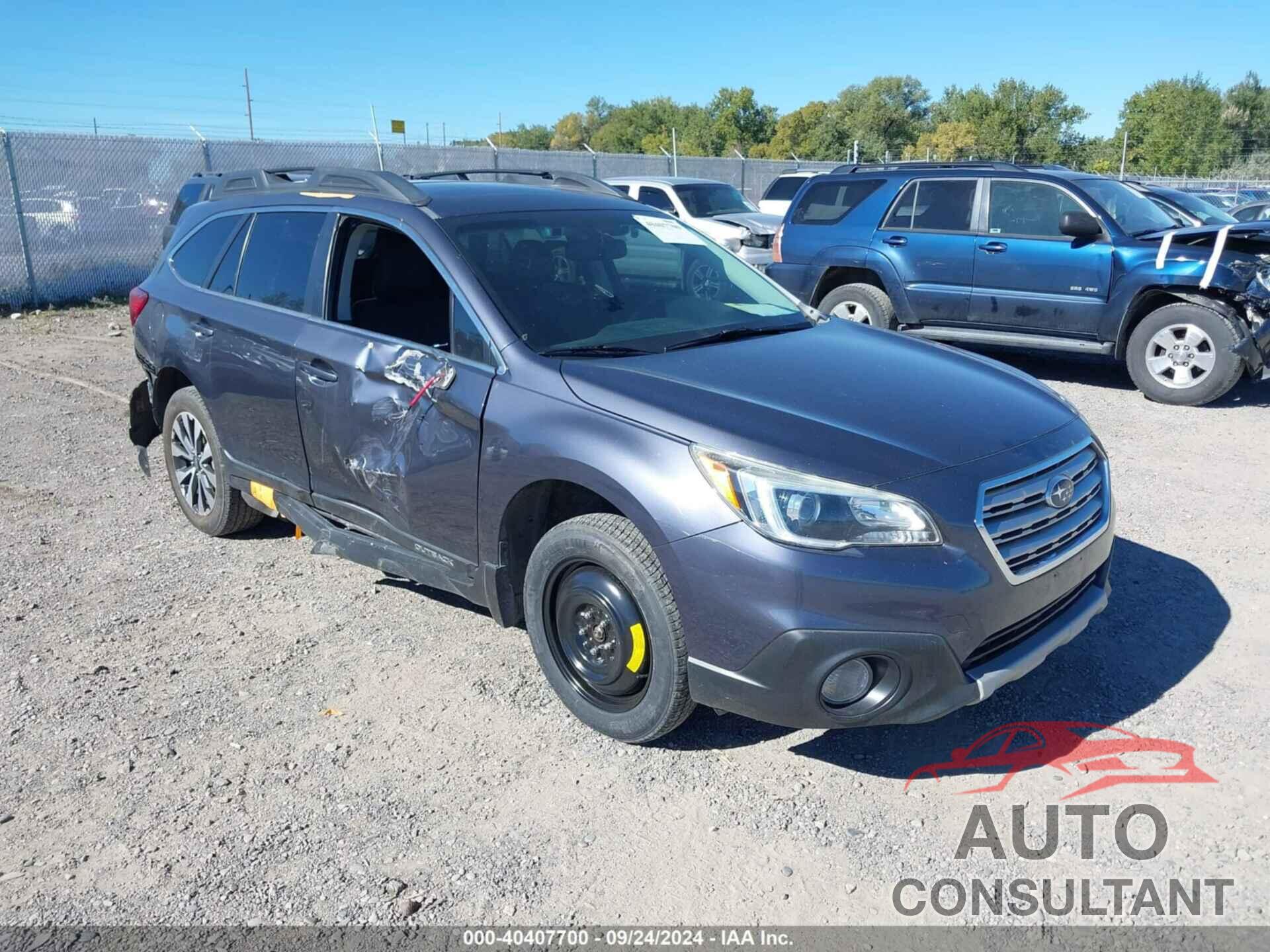 SUBARU OUTBACK 2016 - 4S4BSANC3G3360069