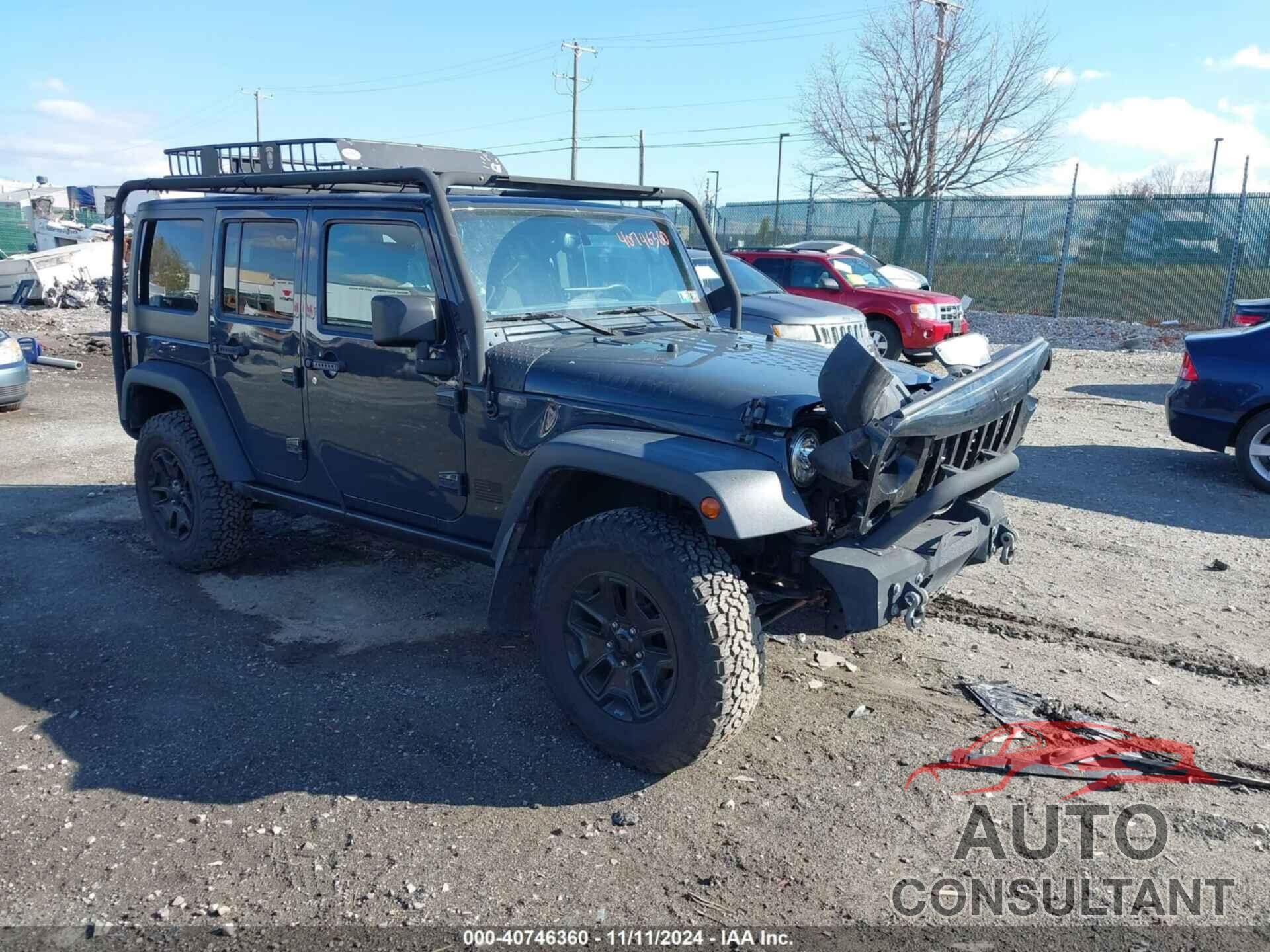JEEP WRANGLER JK UNLIMITED 2018 - 1C4BJWDG1JL862322