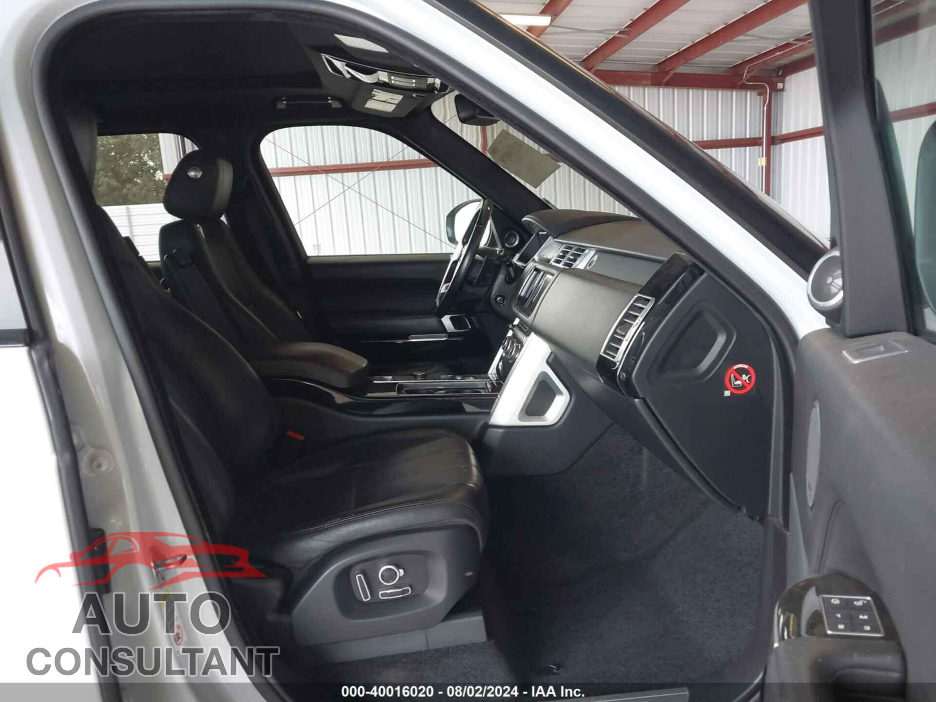 LAND ROVER RANGE ROVER 2016 - SALGS2KF3GA244325