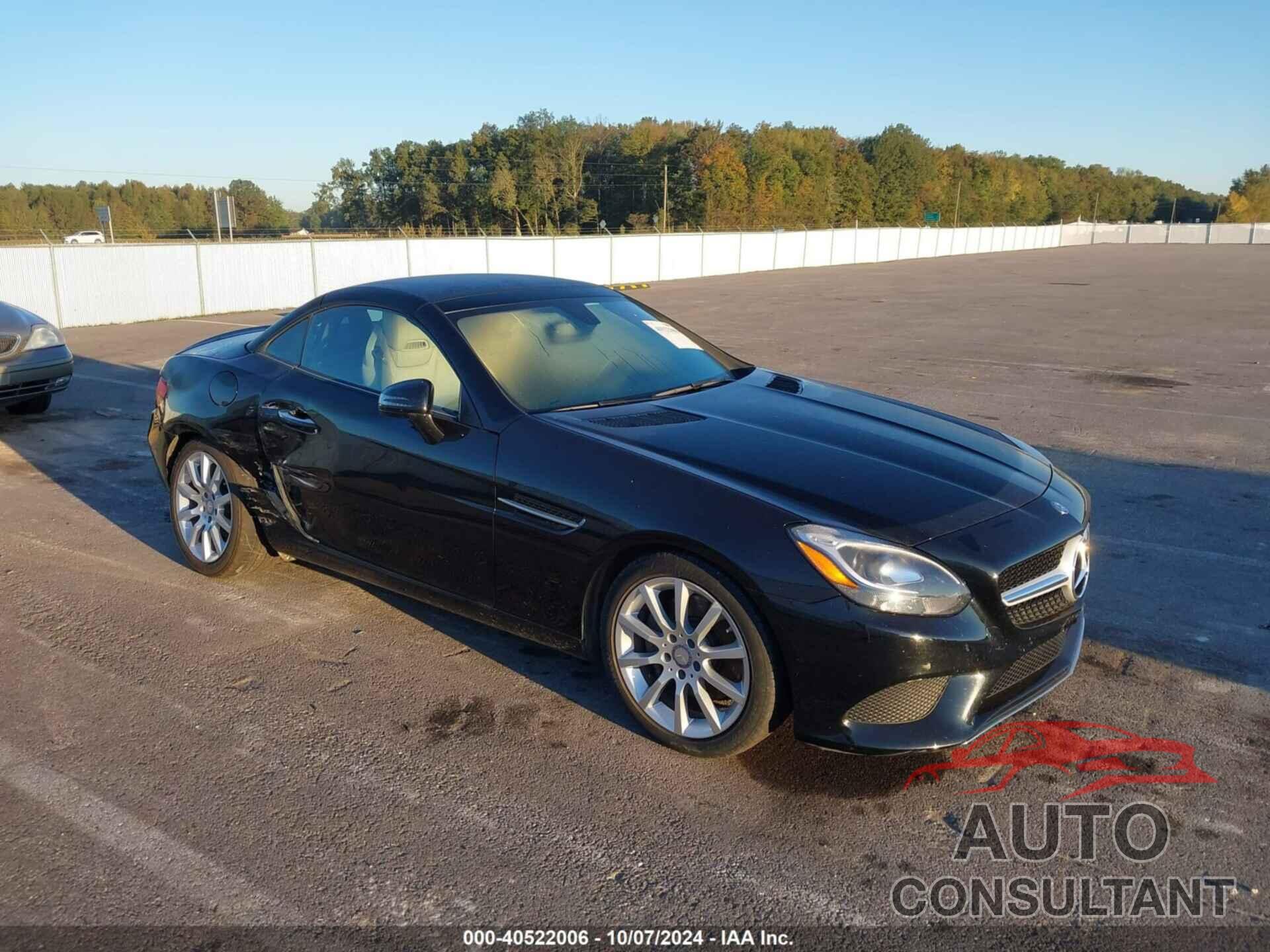 MERCEDES-BENZ SLC 300 2017 - WDDPK3JA0HF138668