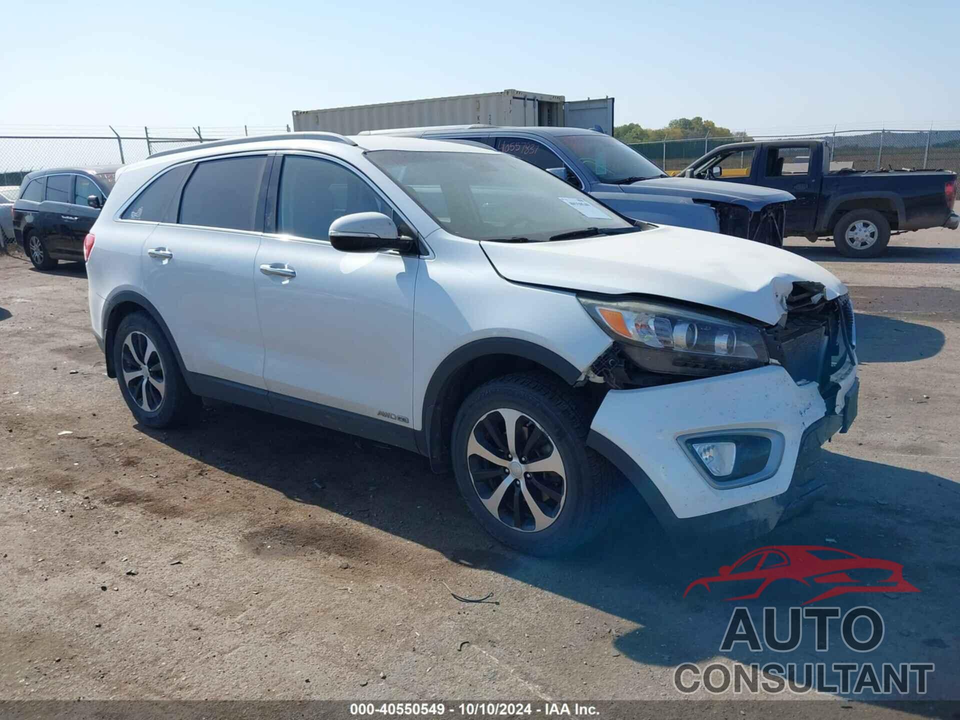 KIA SORENTO 2016 - 5XYPHDA56GG015664