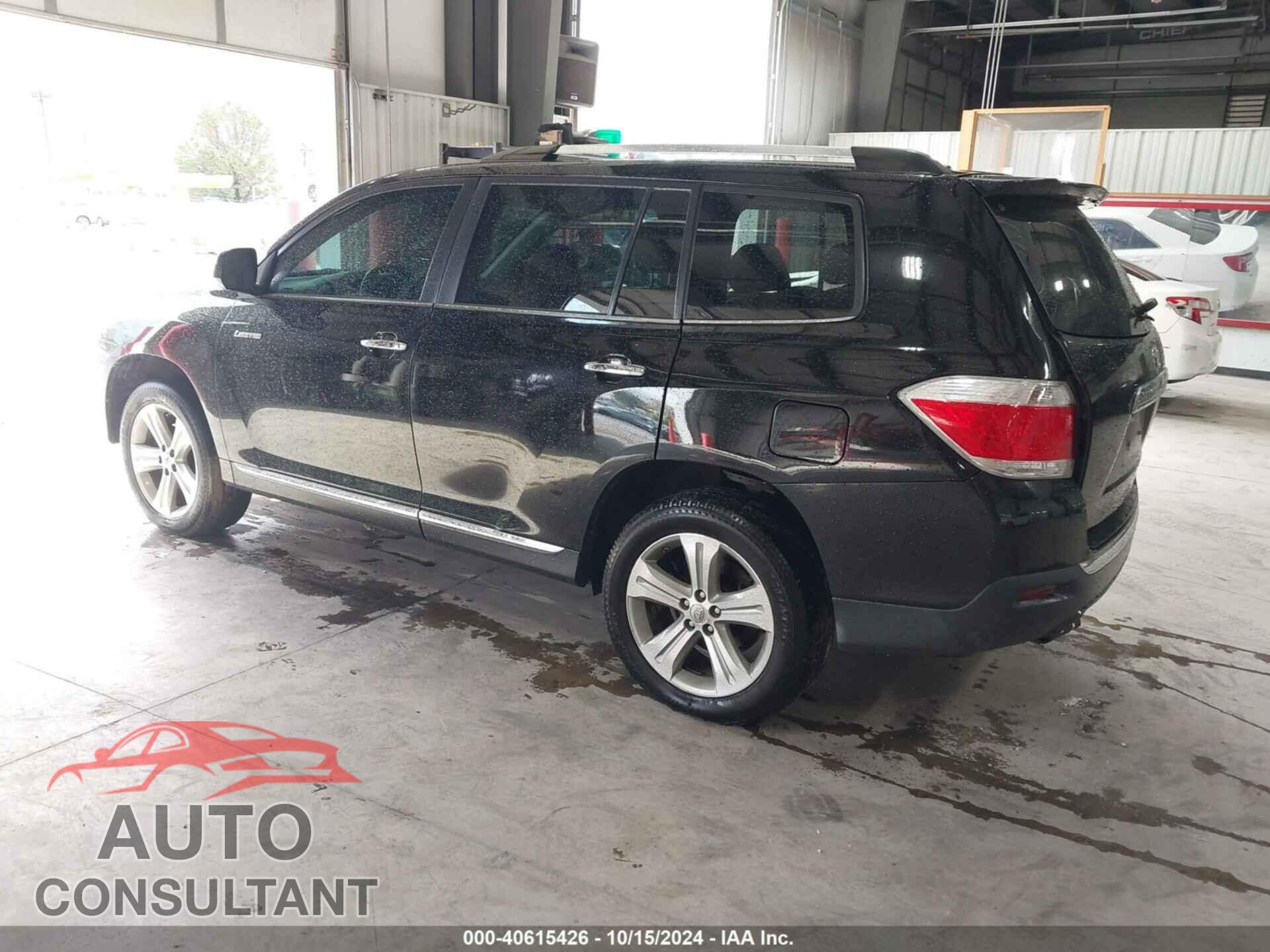 TOYOTA HIGHLANDER 2013 - 5TDDK3EH8DS231677