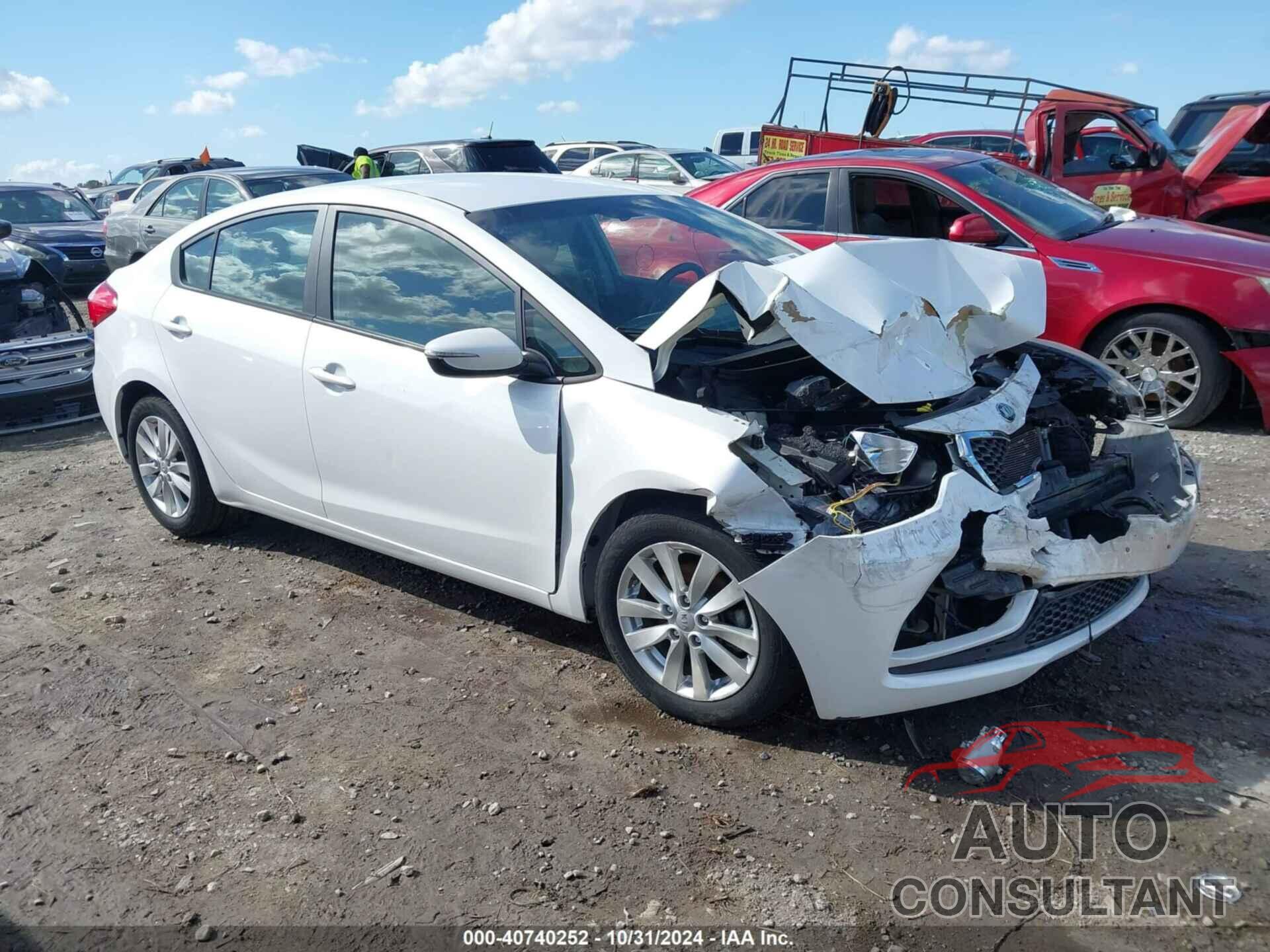 KIA FORTE 2015 - KNAFX4A65F5345047