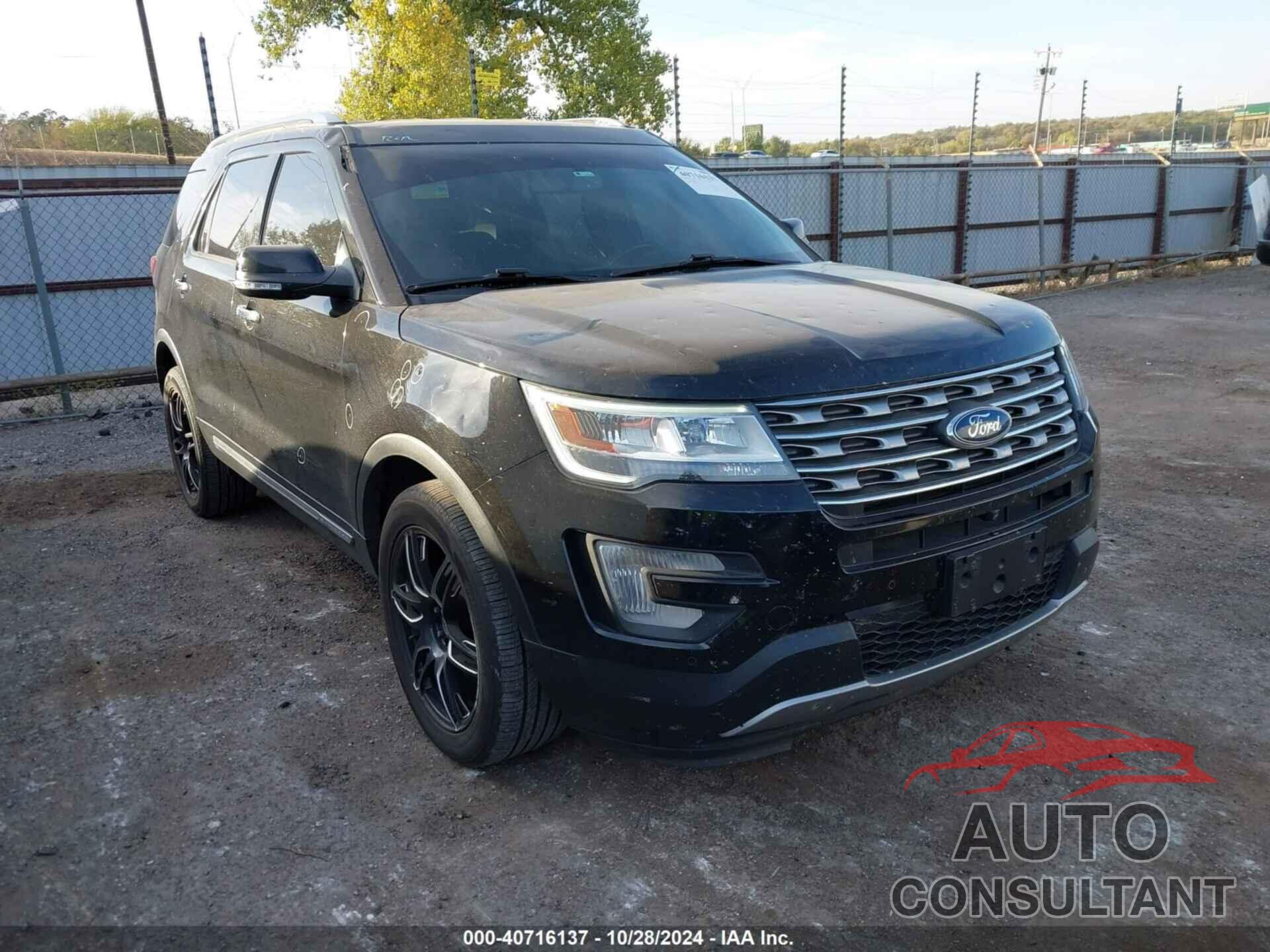 FORD EXPLORER 2017 - 1FM5K8F80HGC92419