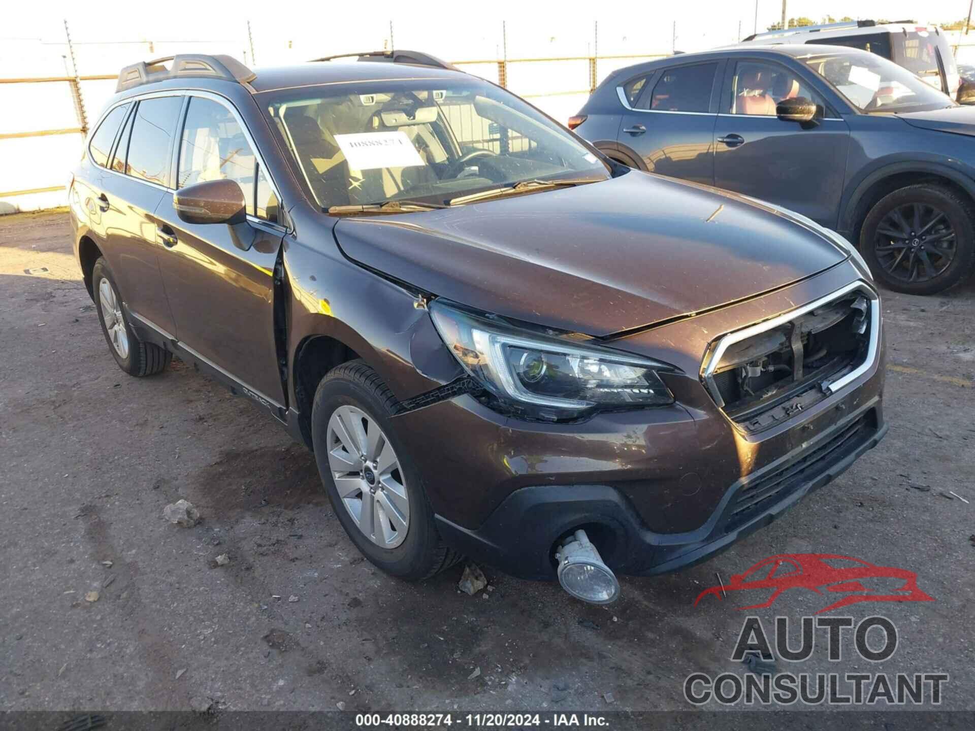 SUBARU OUTBACK 2019 - 4S4BSAFC5K3256836