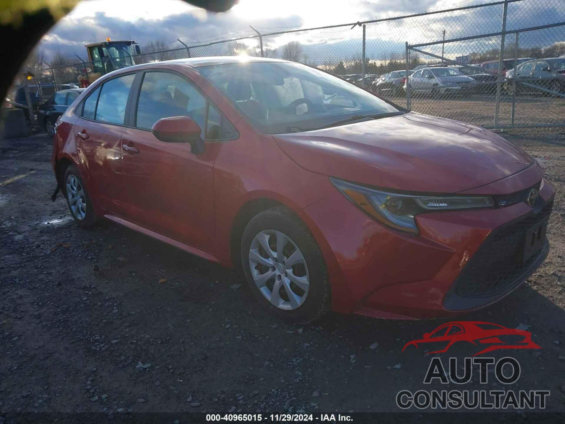 TOYOTA COROLLA 2020 - 5YFEPRAEXLP084869