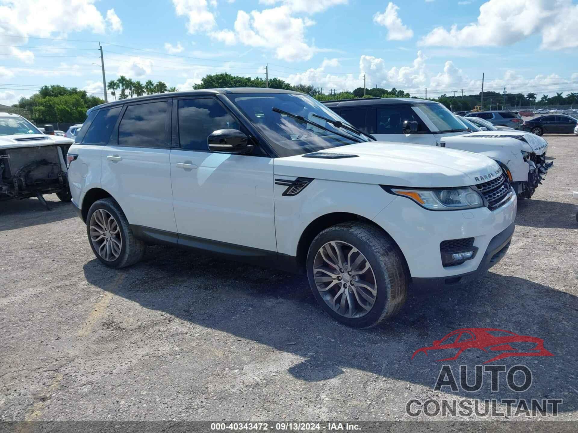 LAND ROVER RANGE ROVER SPORT 2016 - SALWR2EF2GA589493
