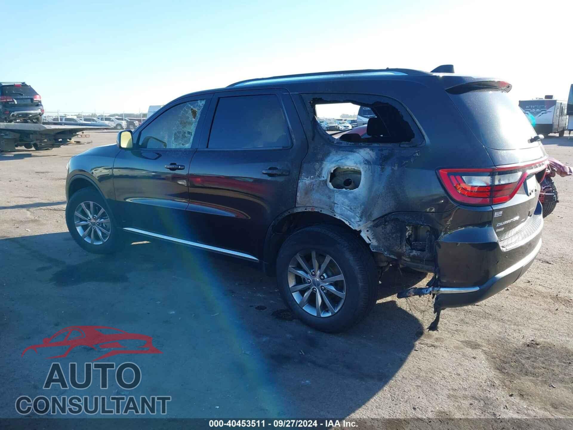 DODGE DURANGO 2017 - 1C4RDJAG2HC817106