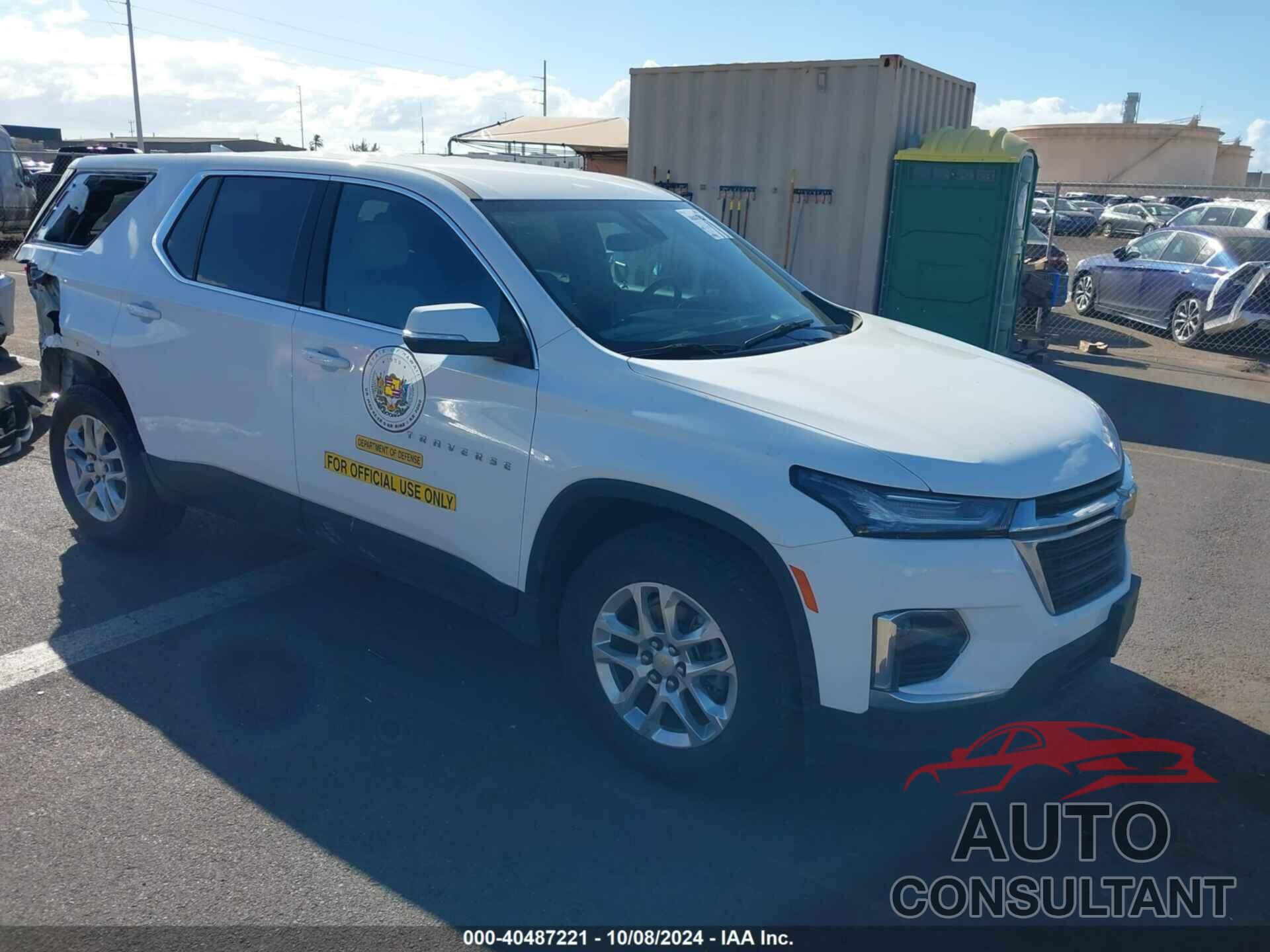 CHEVROLET TRAVERSE 2022 - 1GNERLKW6NJ174243
