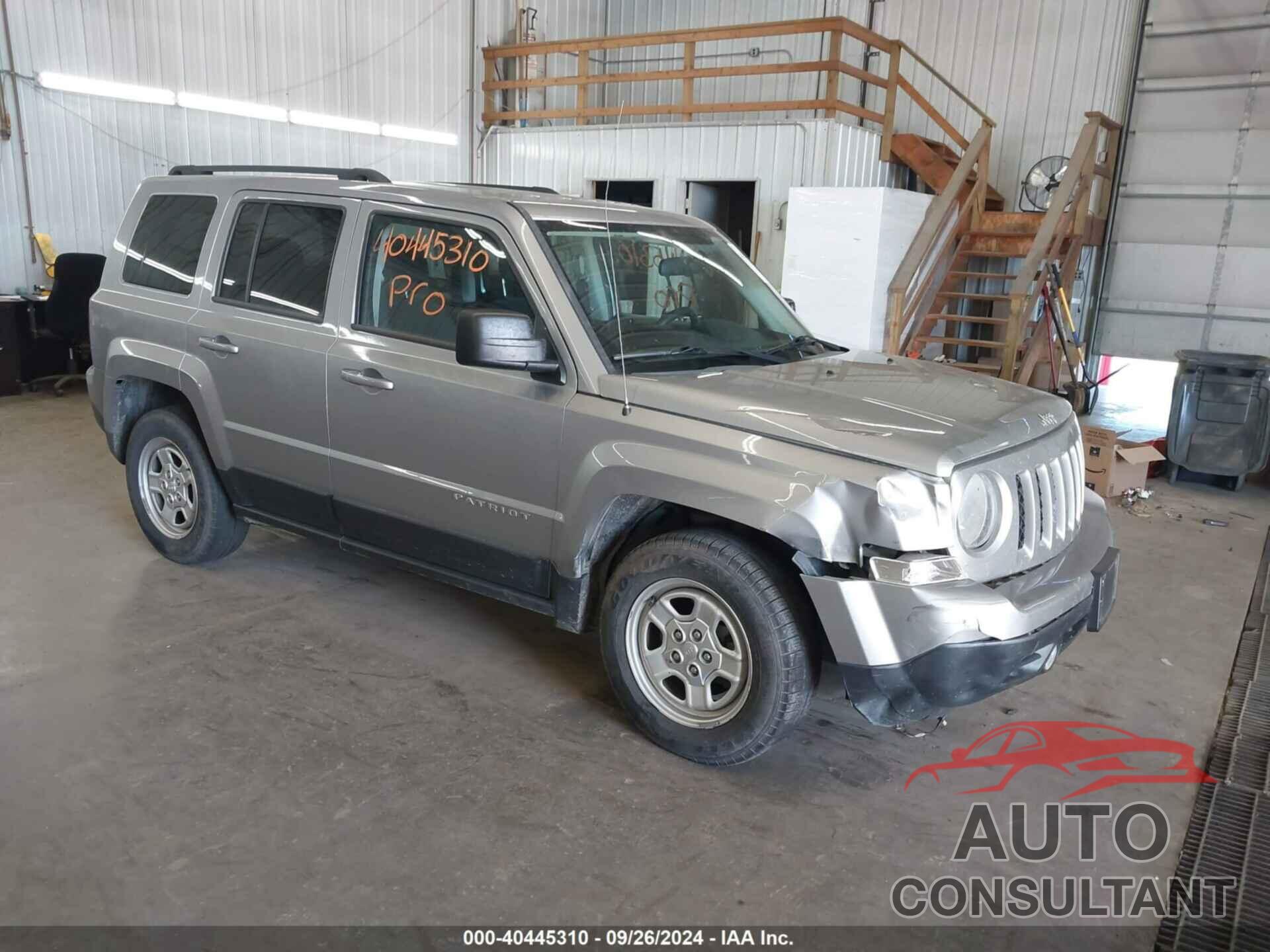 JEEP PATRIOT 2015 - 1C4NJPBA3FD418636