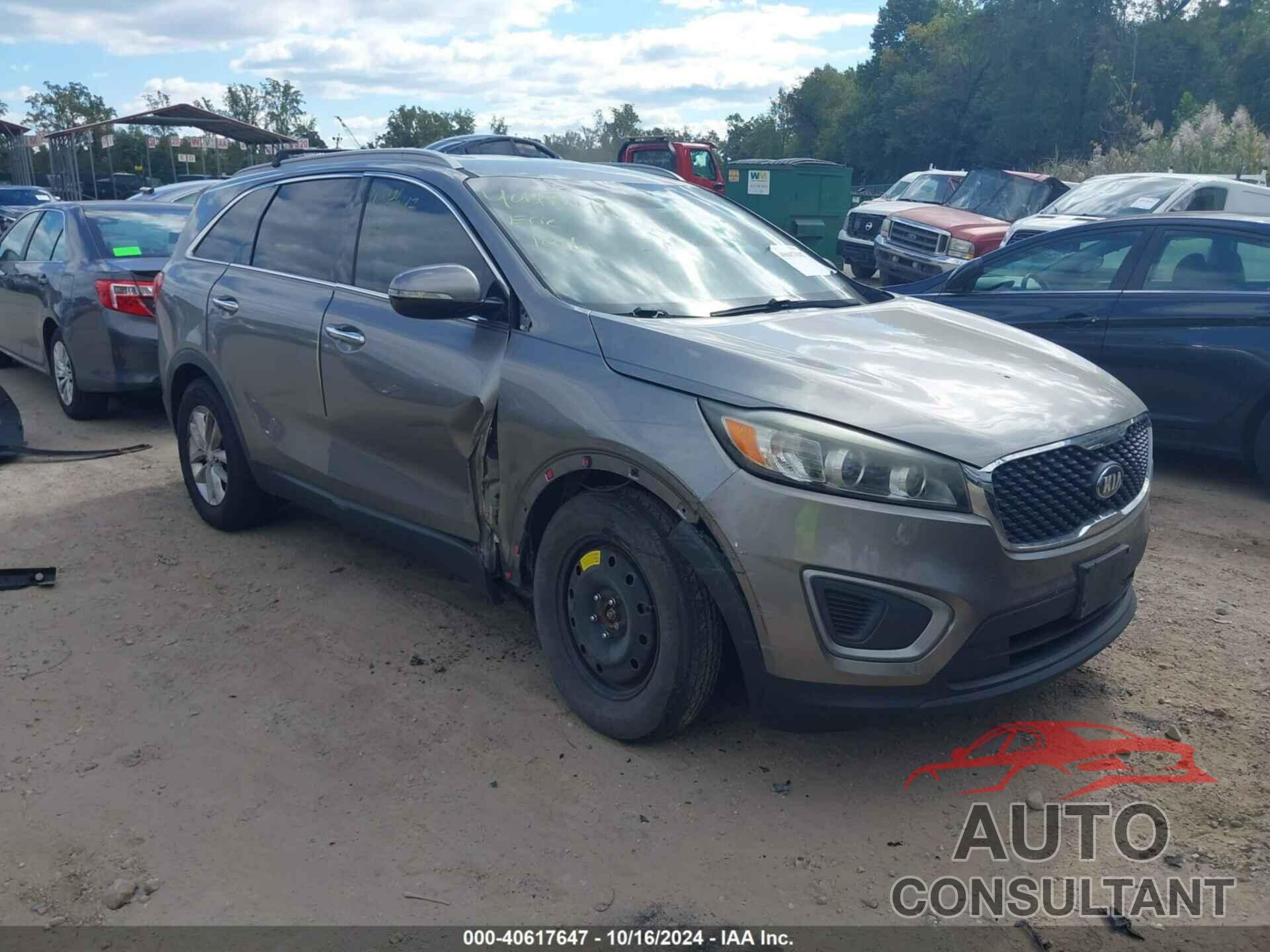 KIA SORENTO 2016 - 5XYPGDA36GG024642