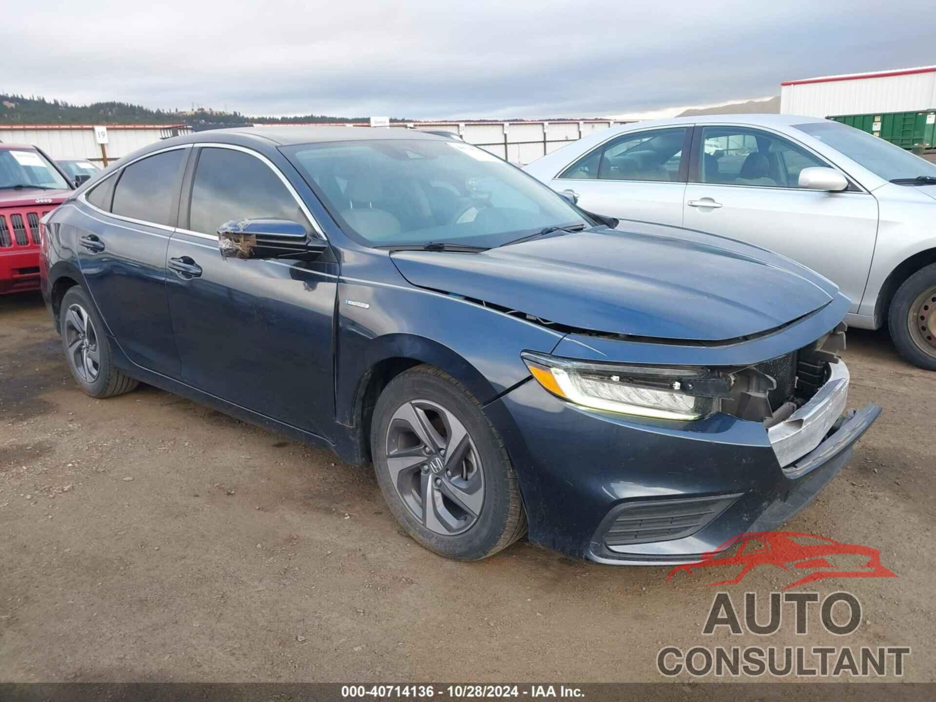 HONDA INSIGHT 2019 - 19XZE4F50KE033996