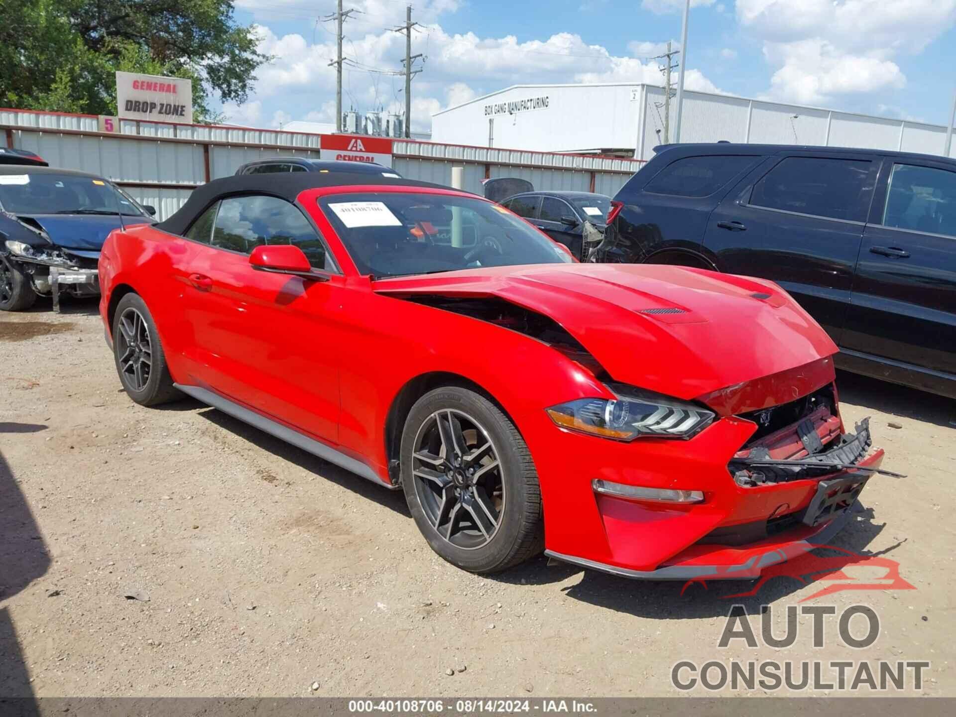 FORD MUSTANG 2019 - 1FATP8UH7K5109929