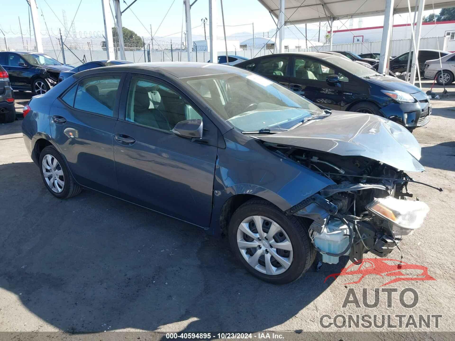 TOYOTA COROLLA 2016 - 5YFBURHE3GP433152