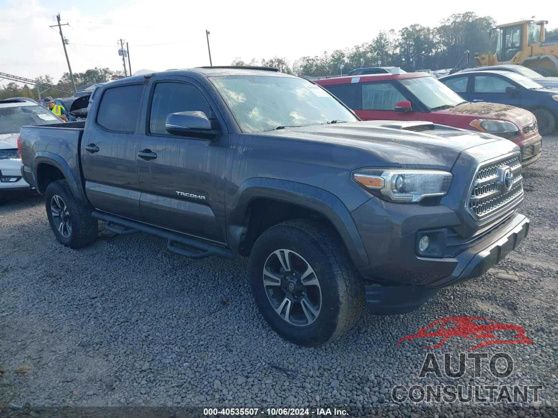 TOYOTA TACOMA 2017 - 5TFCZ5AN9HX081402