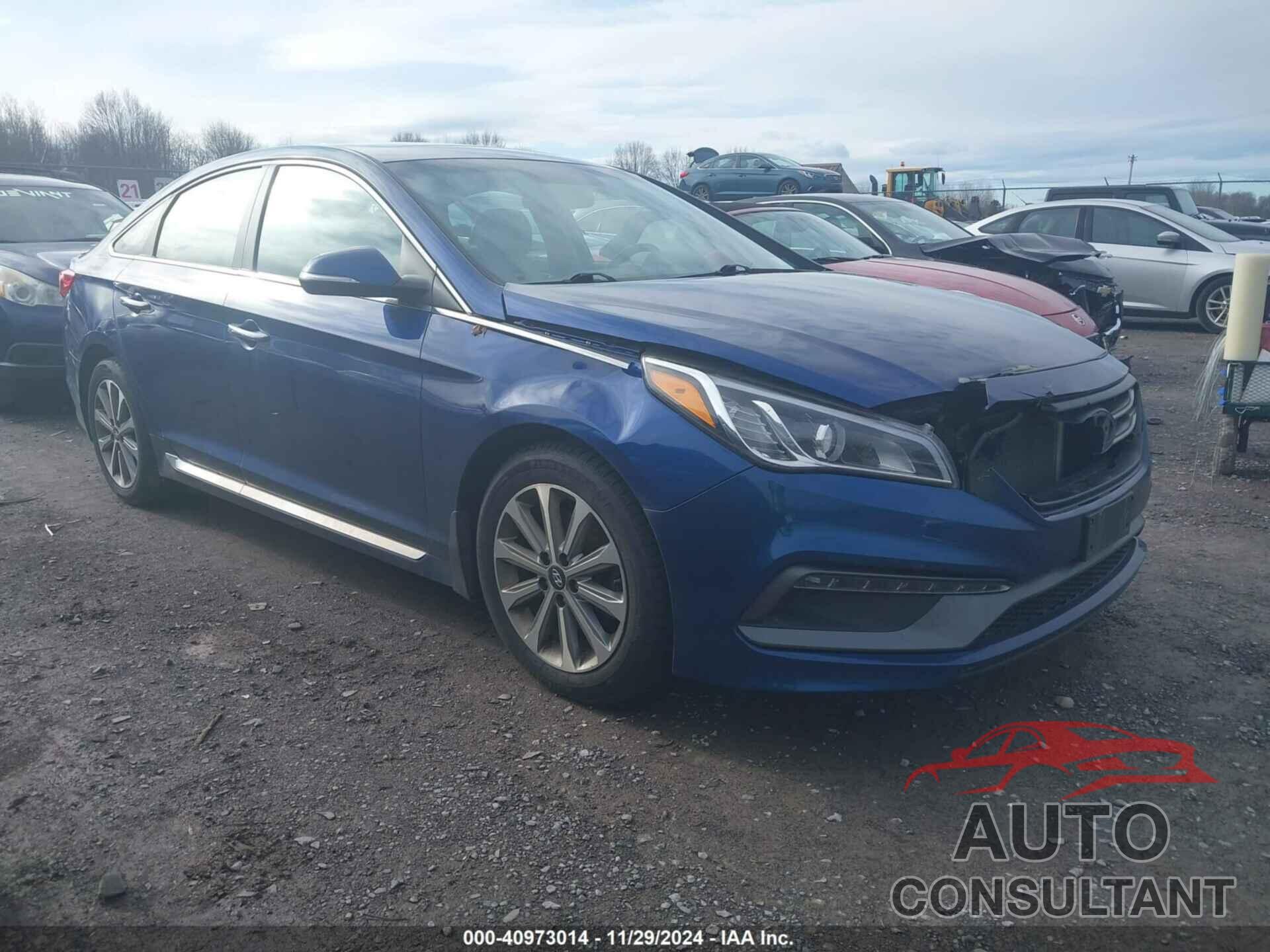 HYUNDAI SONATA 2017 - 5NPE34AFXHH483082
