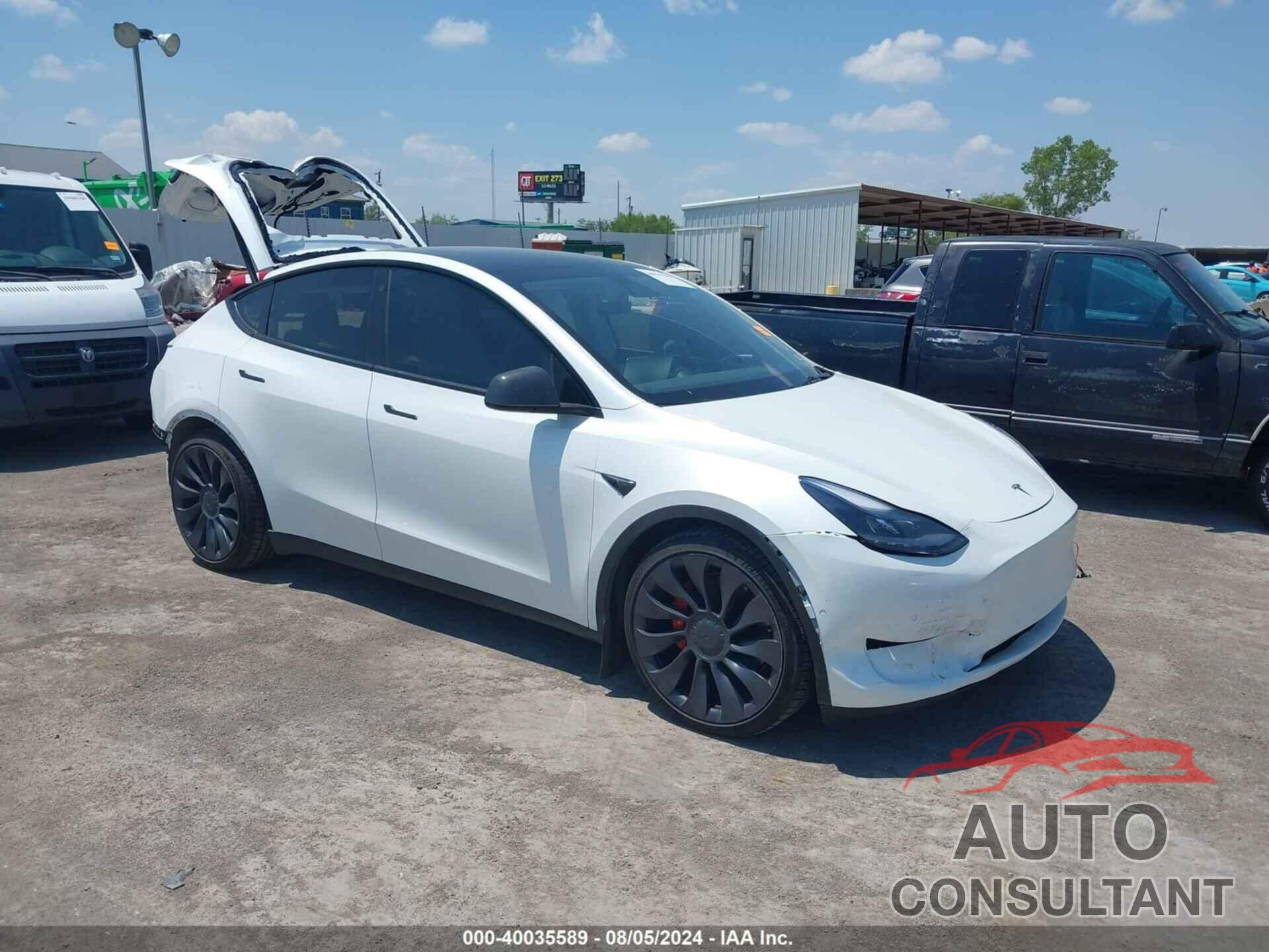 TESLA MODEL Y 2021 - 5YJYGDEF7MF264620