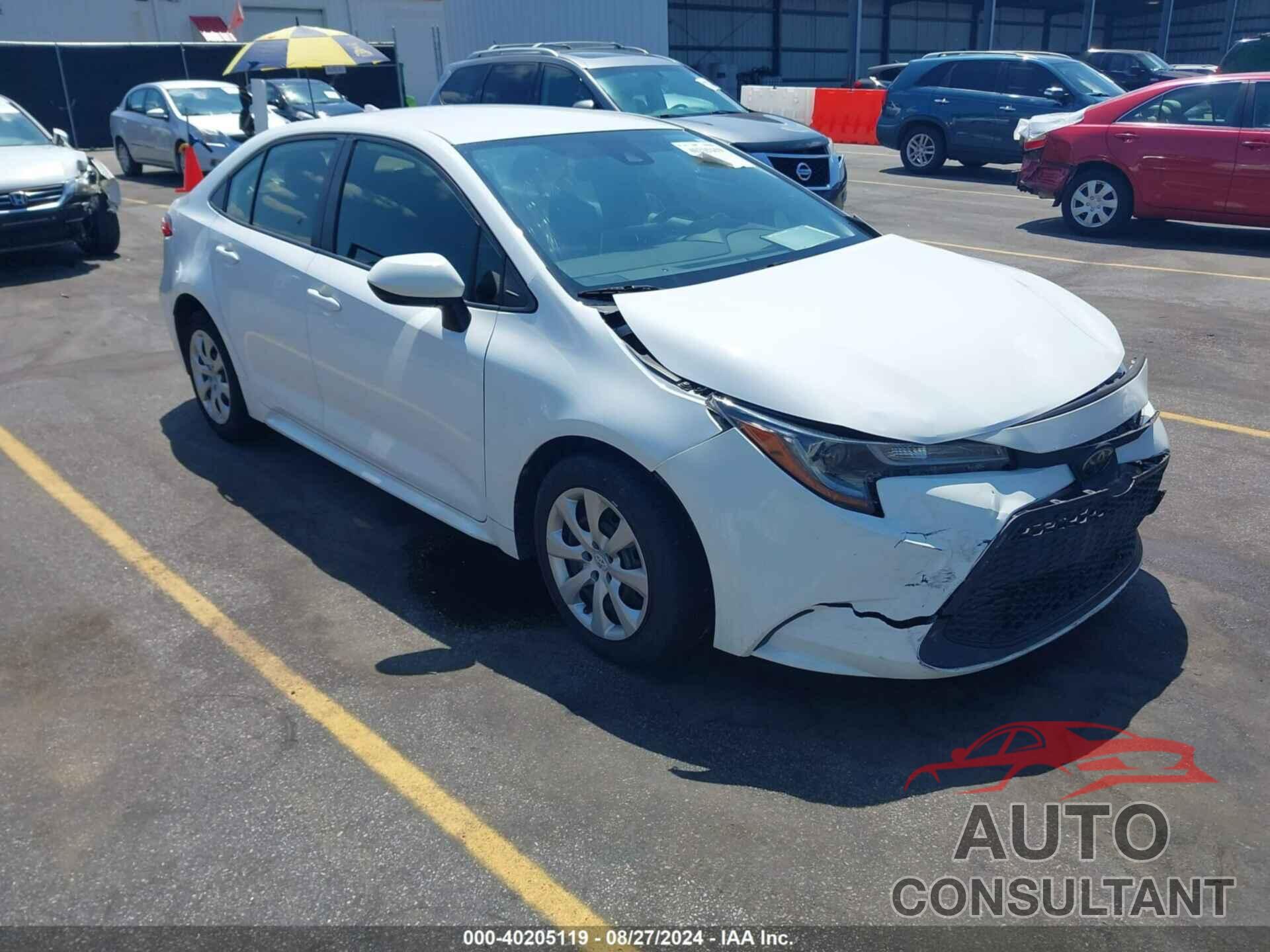 TOYOTA COROLLA 2020 - JTDEPRAE3LJ103380