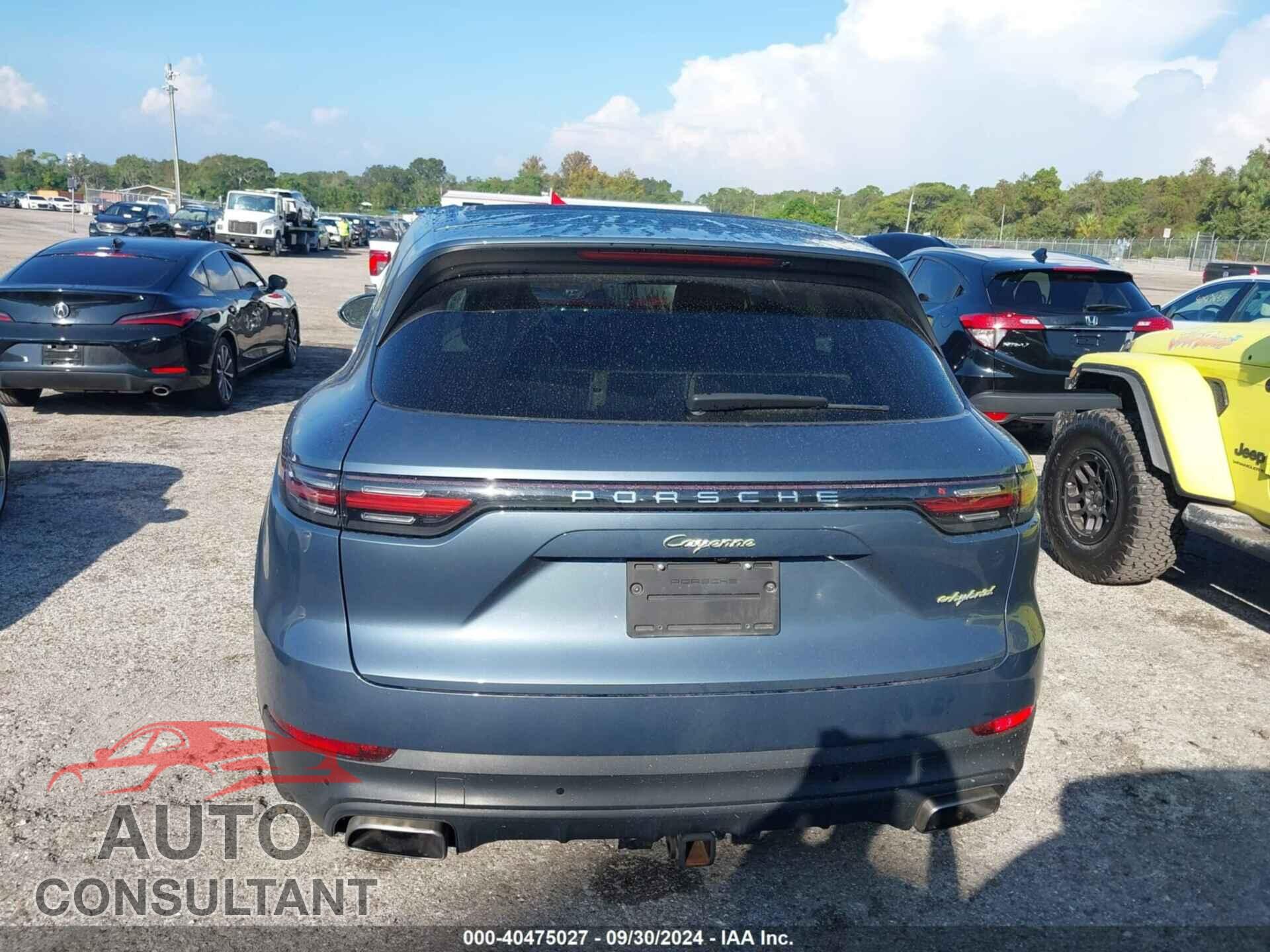 PORSCHE CAYENNE 2019 - WP1AE2AY7KDA51141