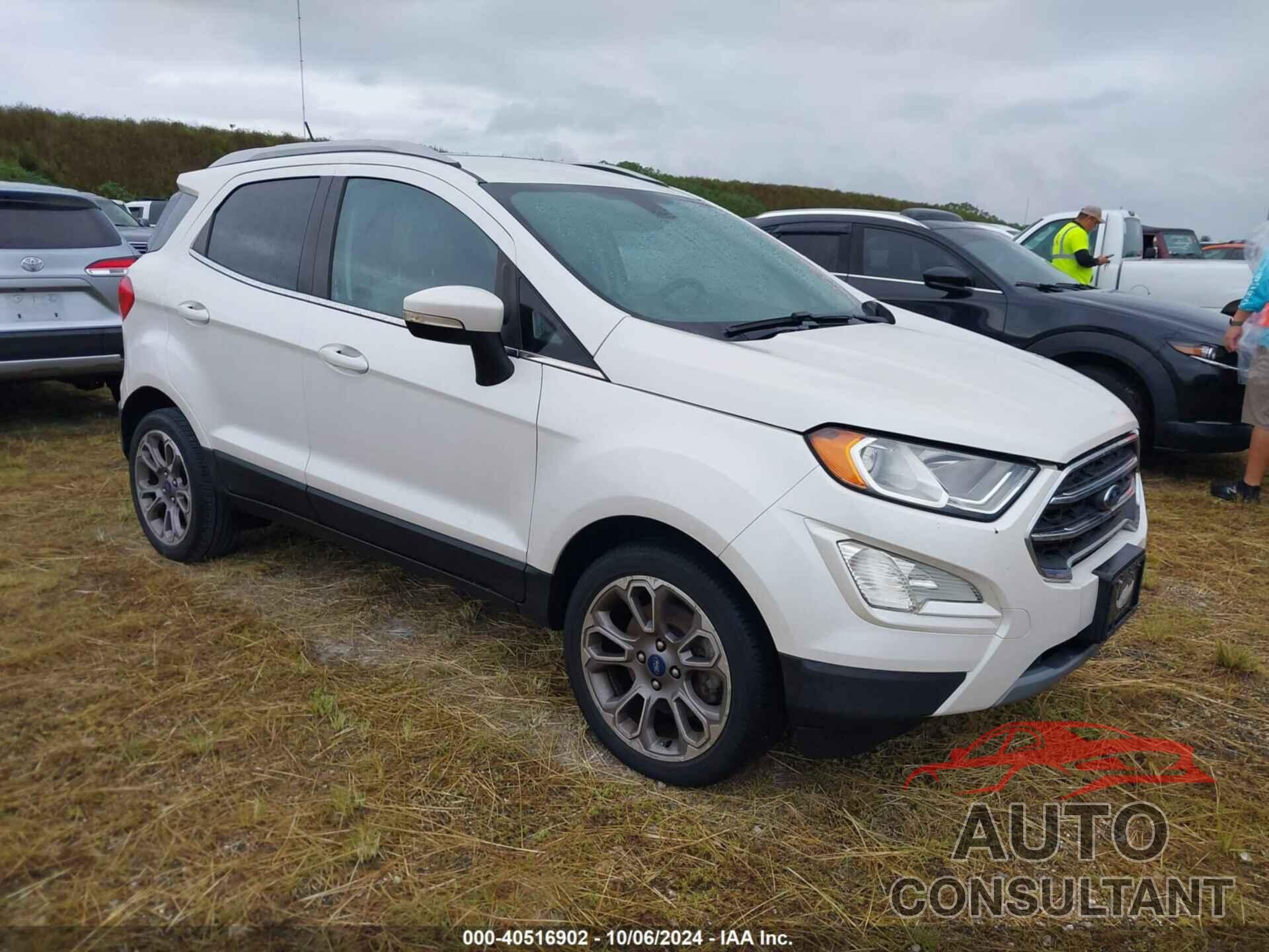 FORD ECOSPORT 2018 - MAJ3P1VE1JC218103