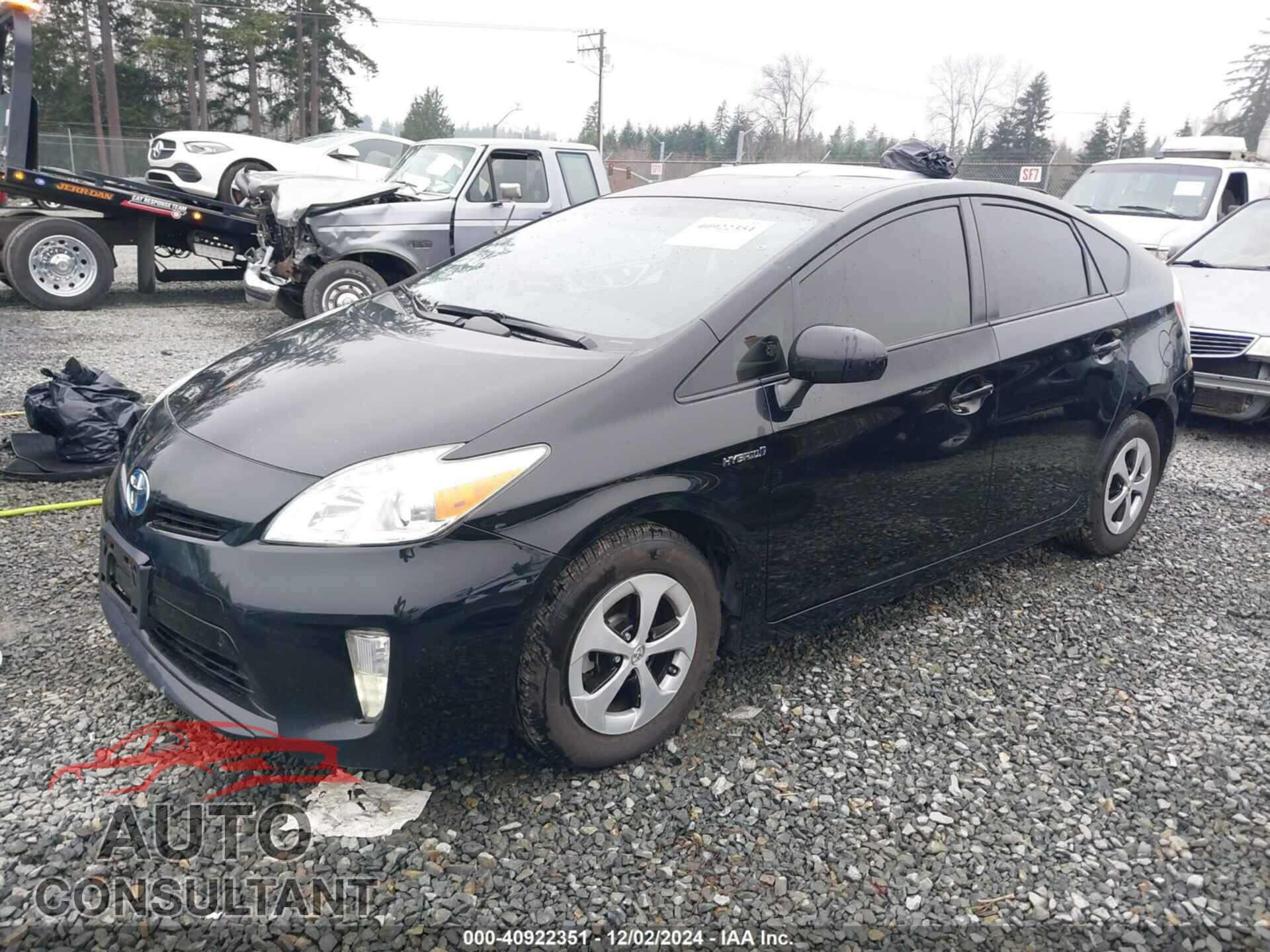 TOYOTA PRIUS 2014 - JTDKN3DUXE1753612