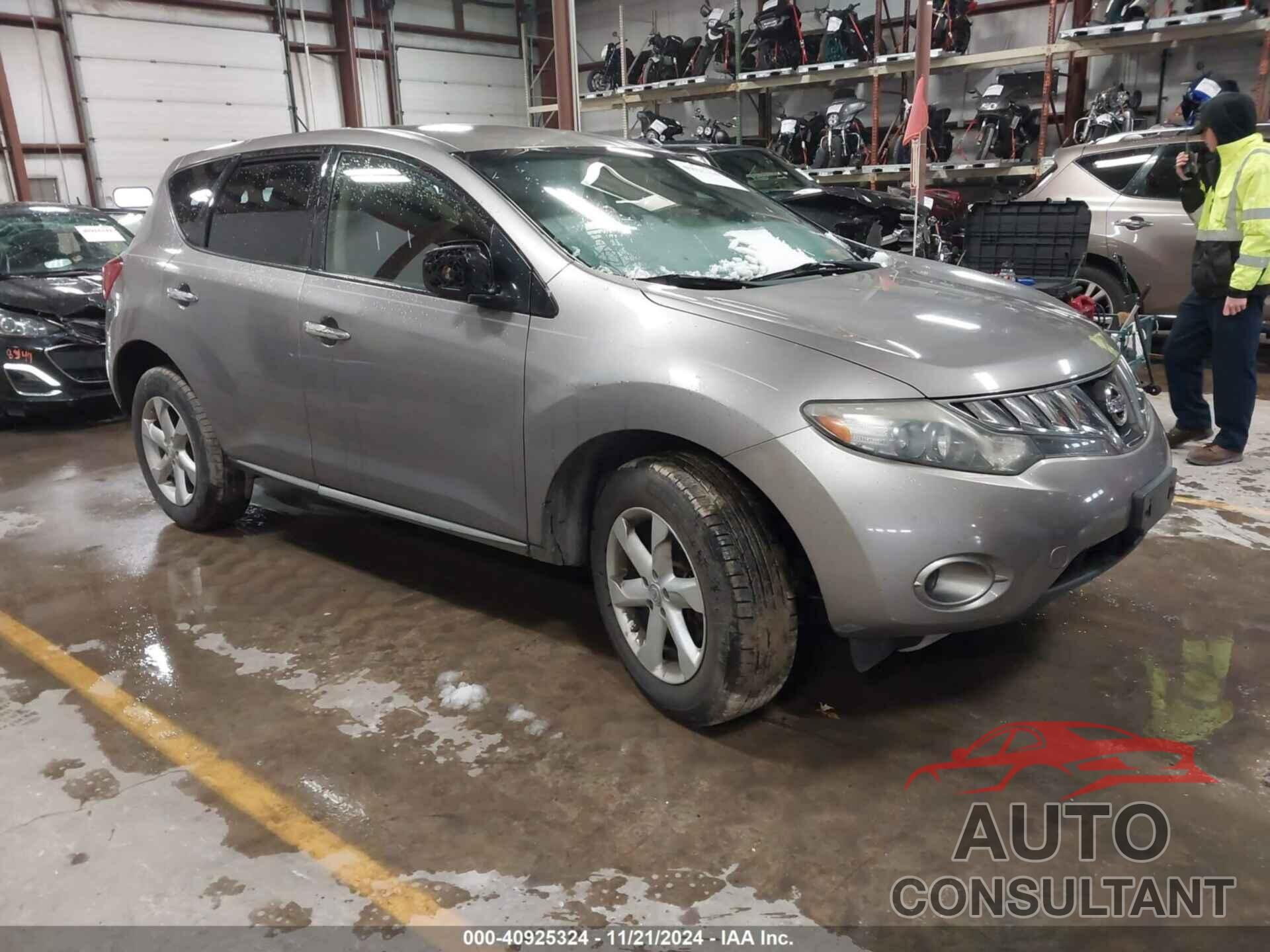 NISSAN MURANO 2010 - JN8AZ1MW8AW108691