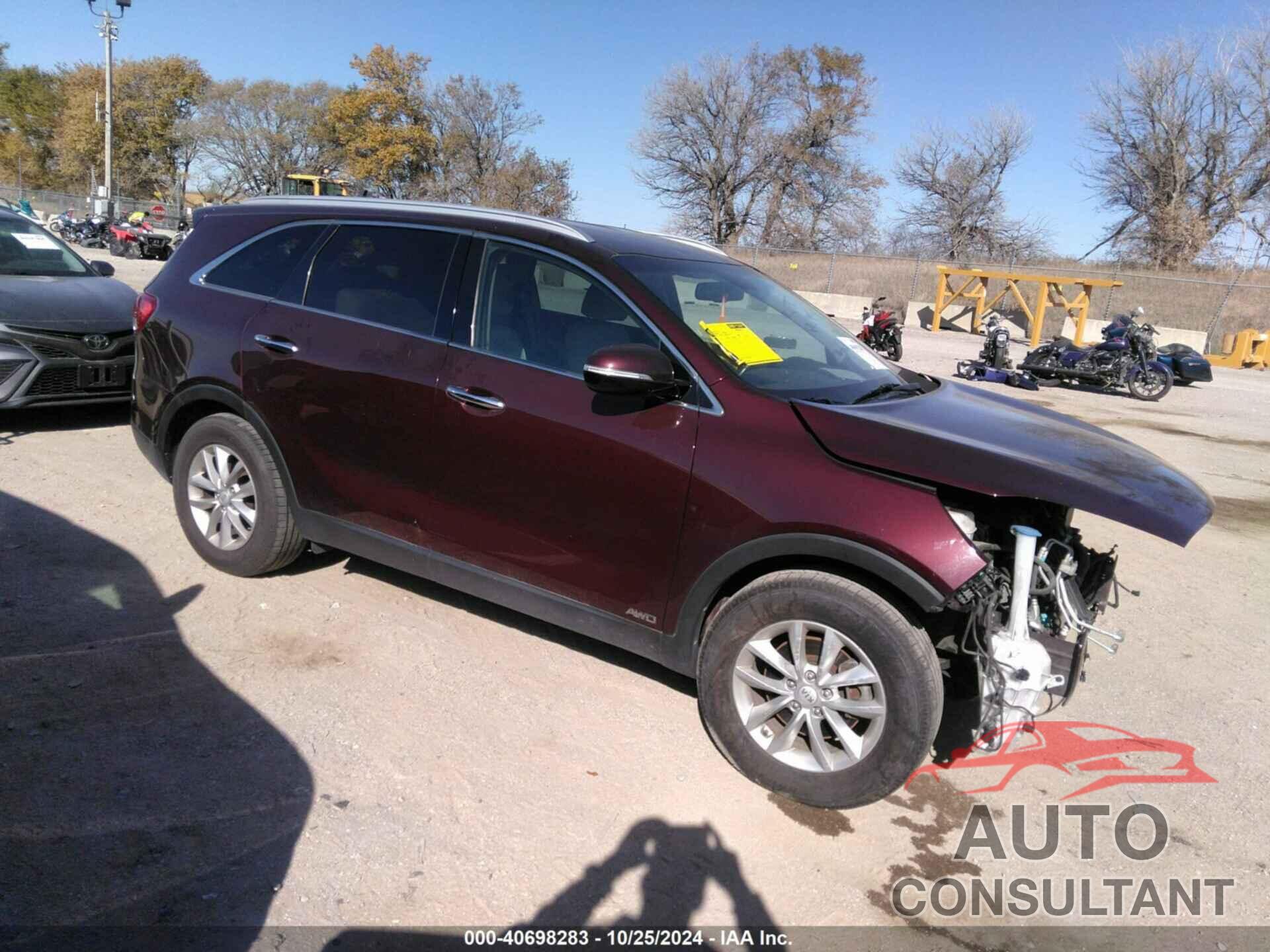 KIA SORENTO 2018 - 5XYPGDA36JG380242