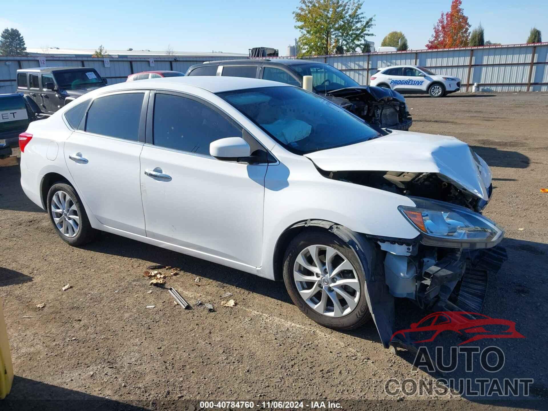 NISSAN SENTRA 2018 - 3N1AB7AP3JL642934