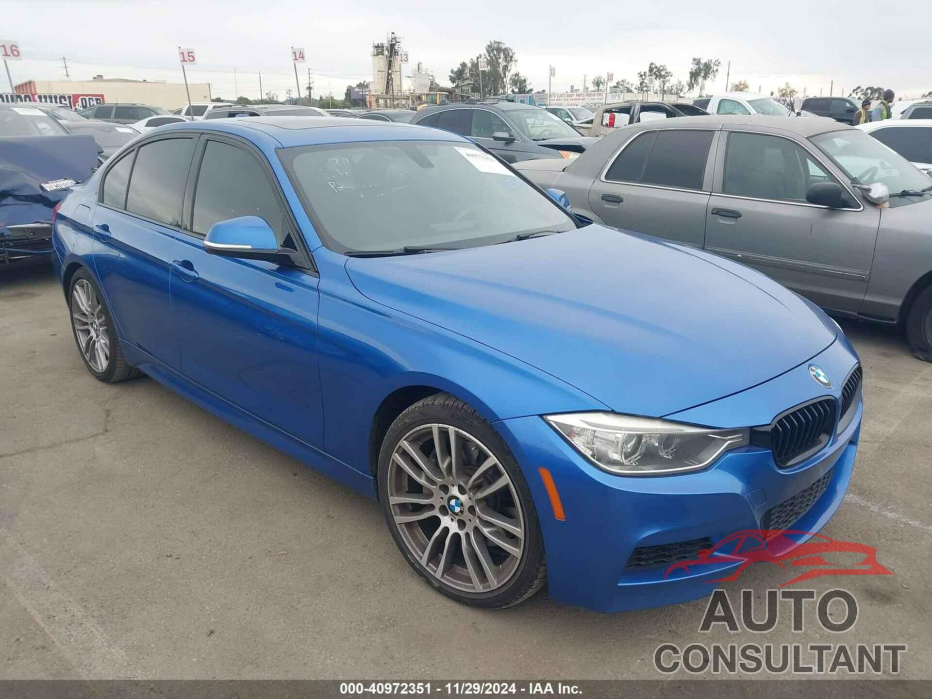 BMW 335I 2013 - WBA3A9G52DNP38100