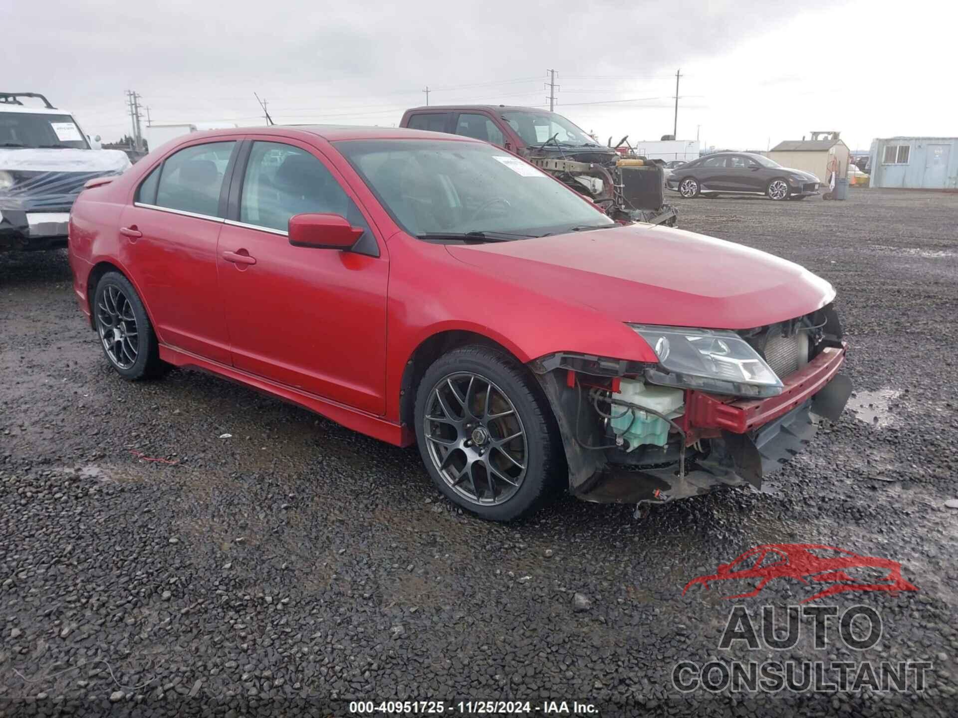 FORD FUSION 2011 - 3FAHP0KC2BR144437