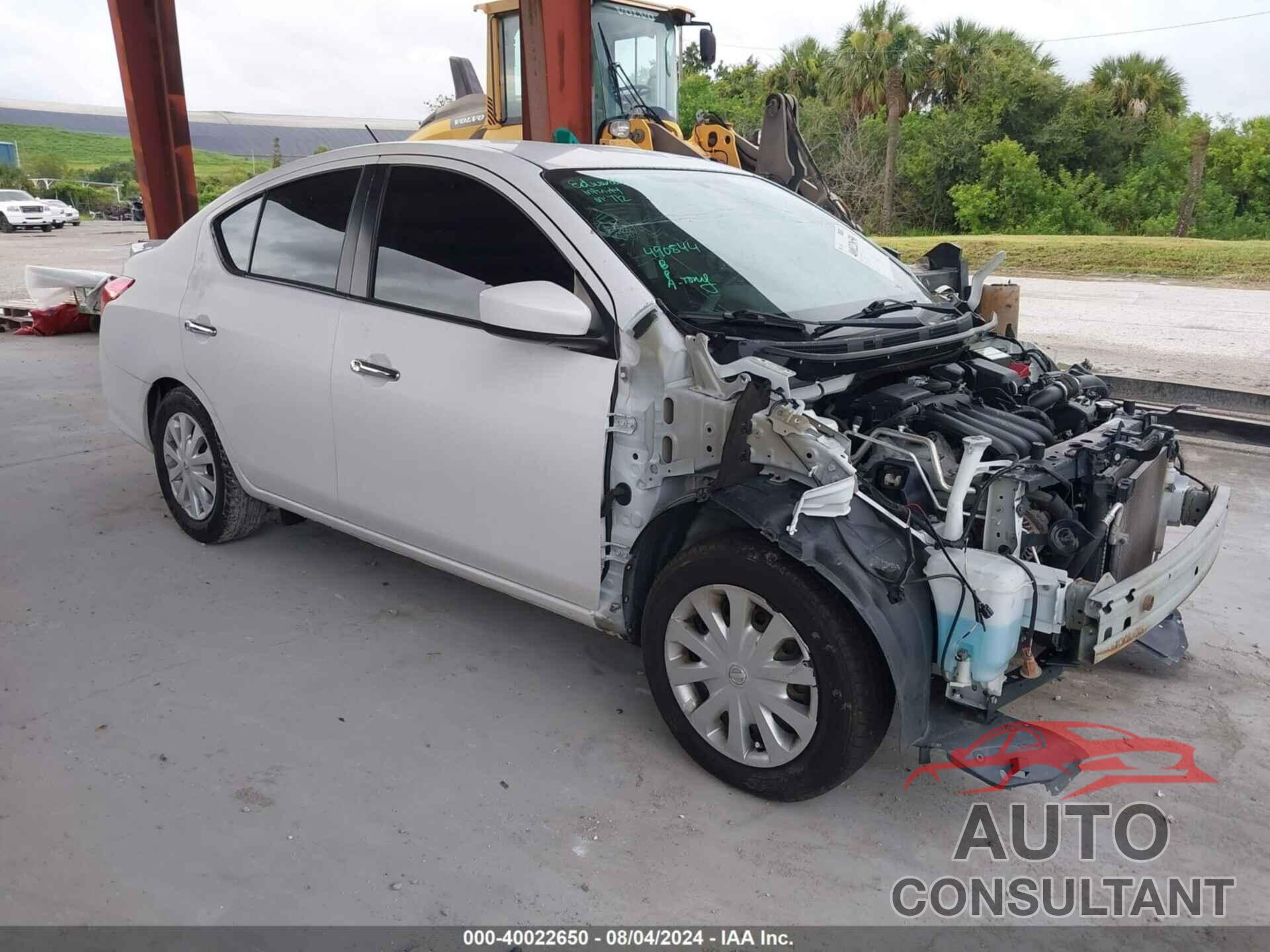 NISSAN VERSA 2019 - 3N1CN7APXKL839732