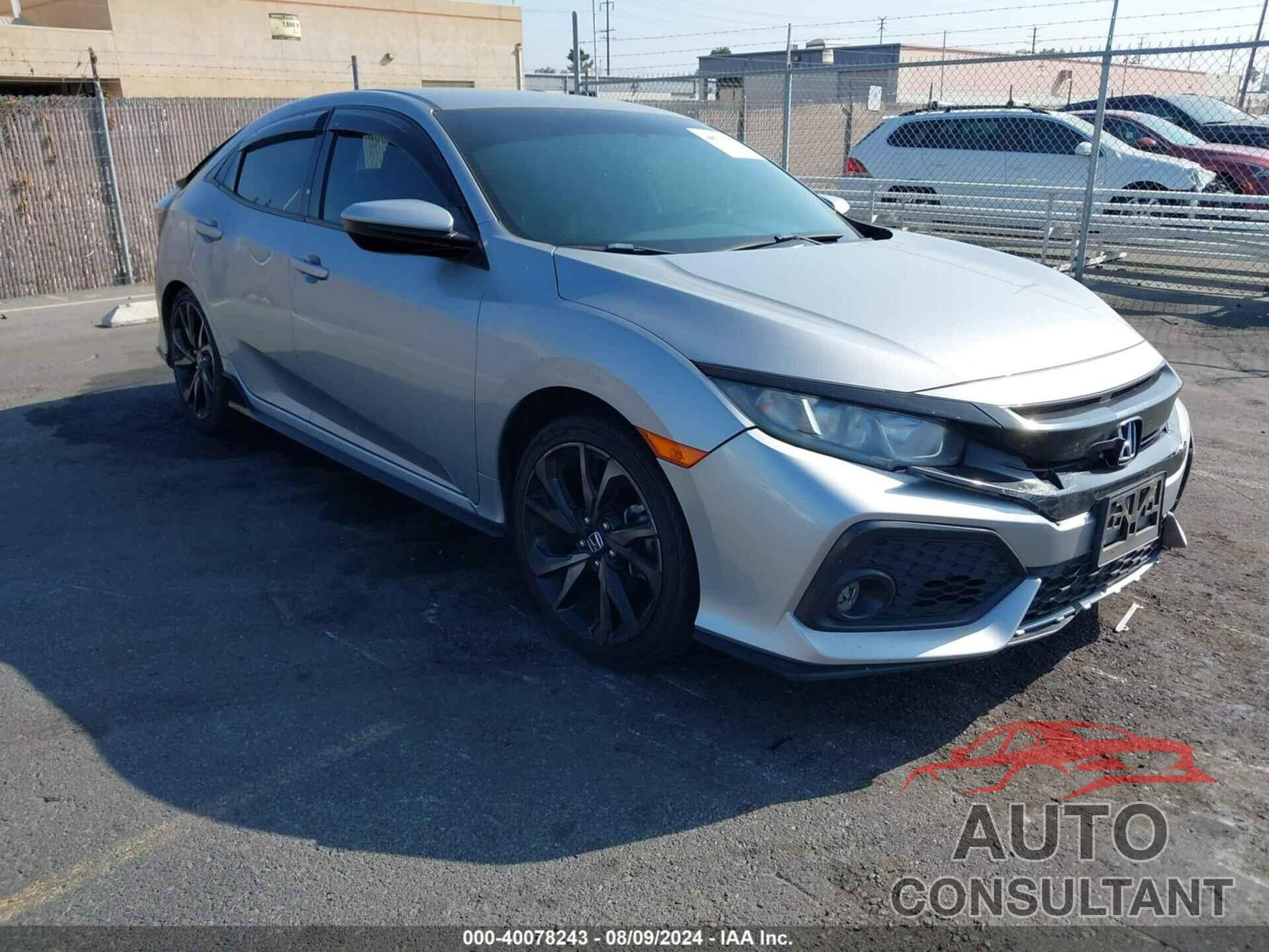 HONDA CIVIC 2018 - SHHFK7H44JU418017