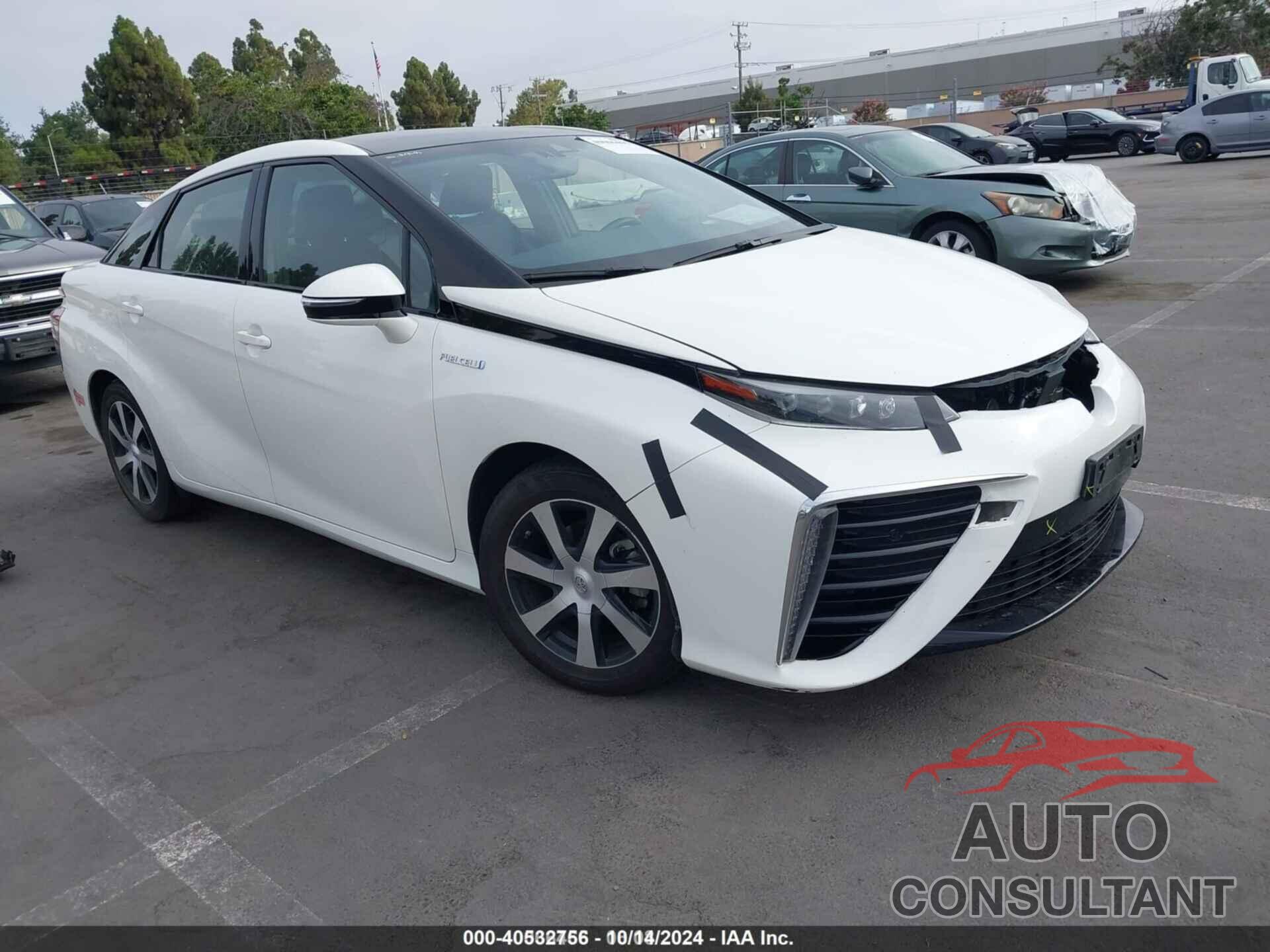 TOYOTA MIRAI 2017 - JTDBVRBD7HA002610