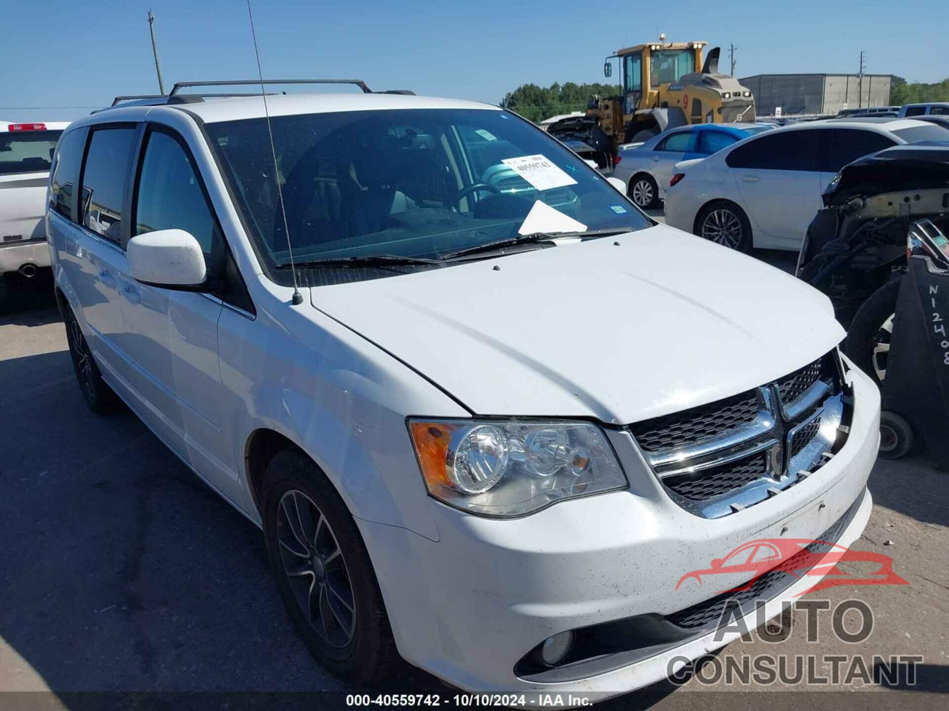 DODGE GRAND CARAVAN 2017 - 2C4RDGCG8HR863403