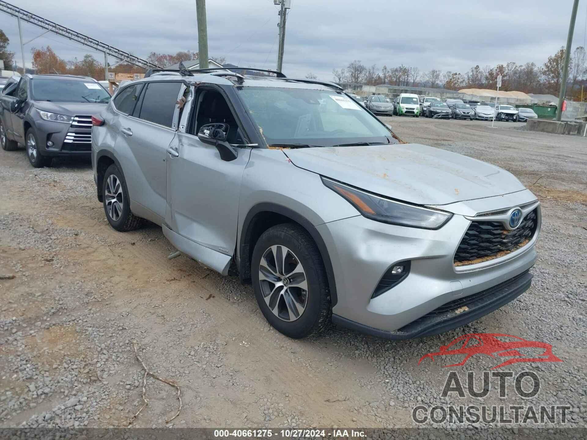 TOYOTA HIGHLANDER 2023 - 5TDKBRCH9PS574810