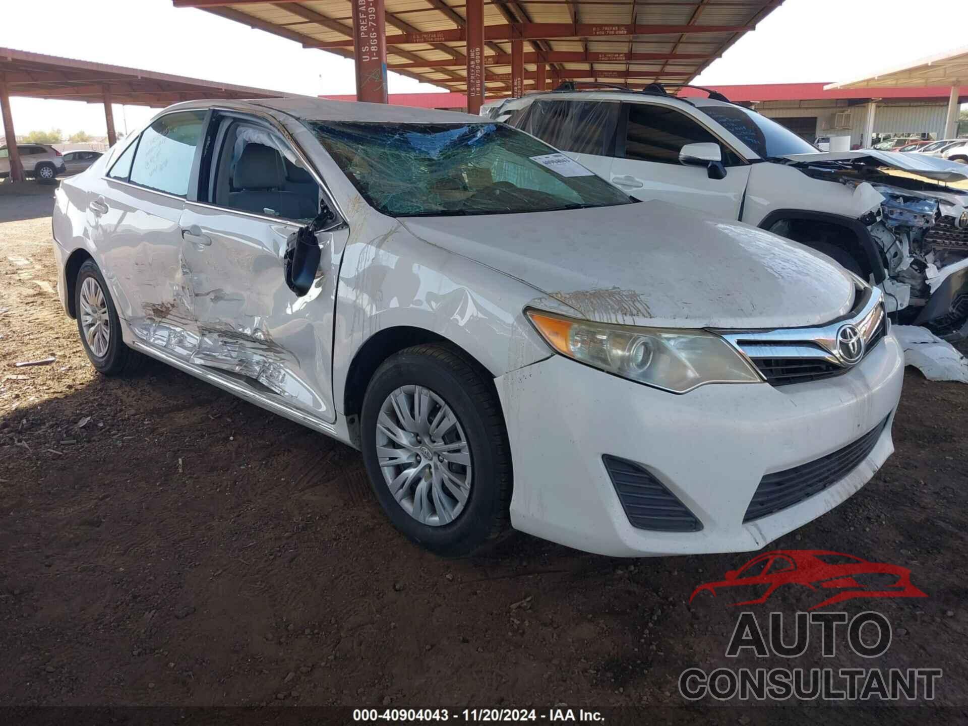 TOYOTA CAMRY 2012 - 4T1BF1FK2CU153137