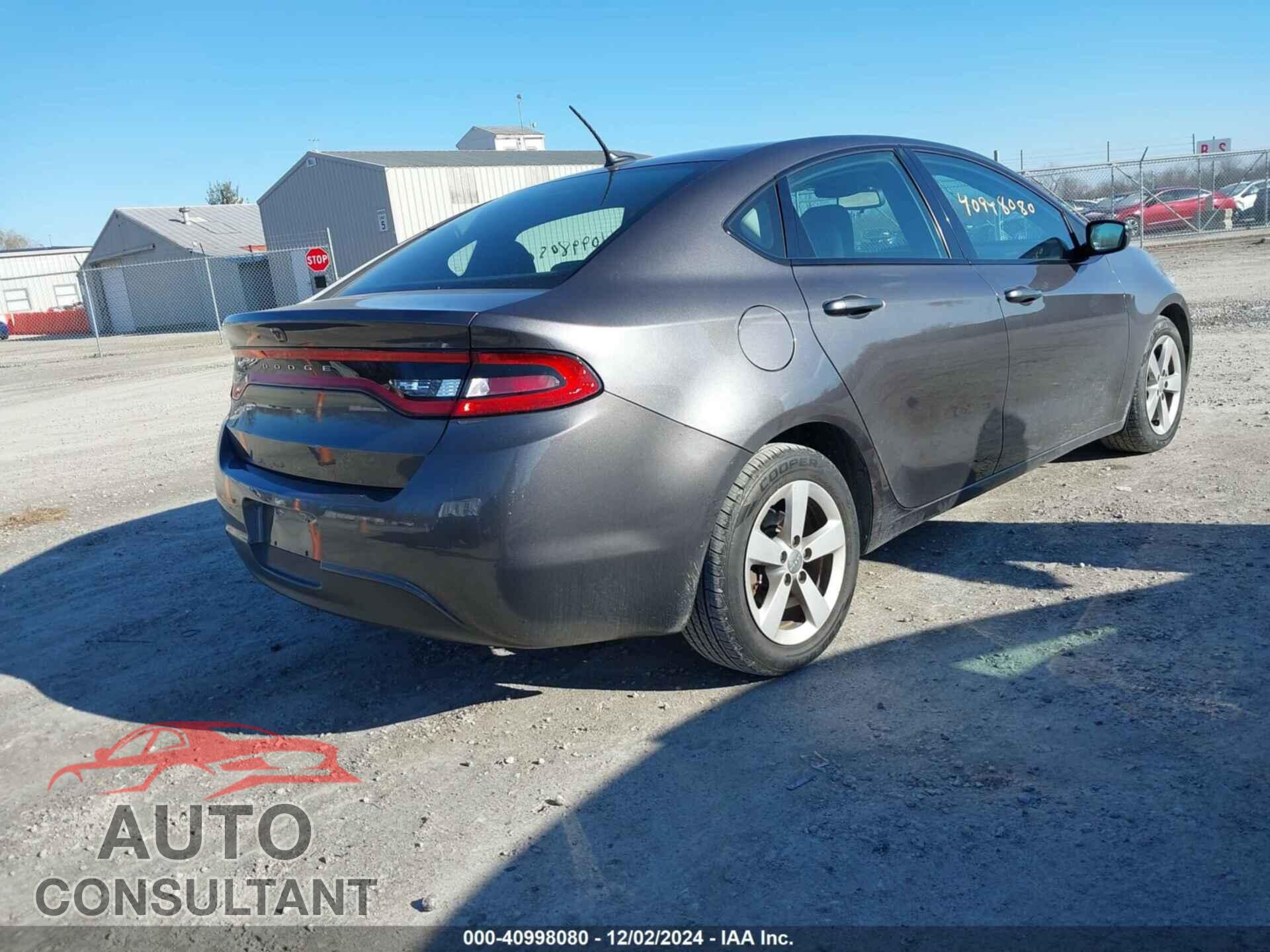 DODGE DART 2016 - 1C3CDFBB1GD544081