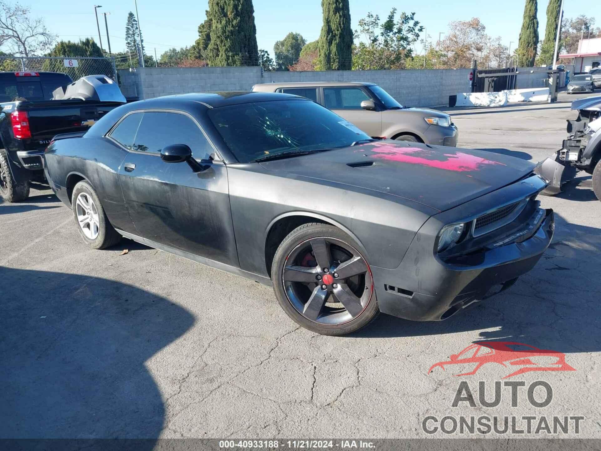 DODGE CHALLENGER 2012 - 2C3CDYAG1CH268829