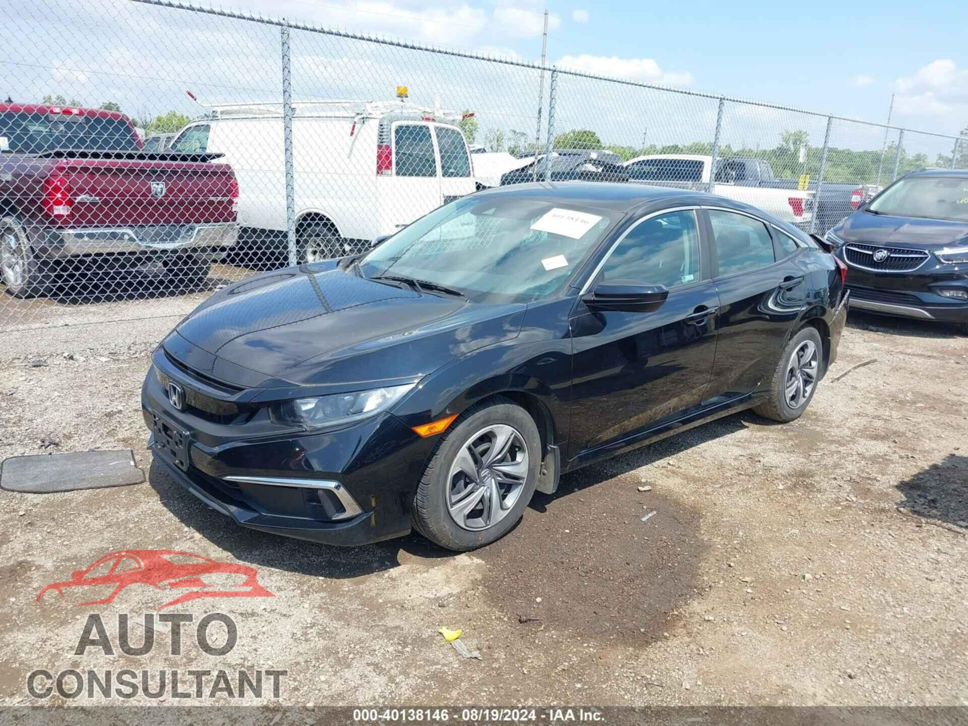HONDA CIVIC 2019 - 2HGFC2F67KH544066