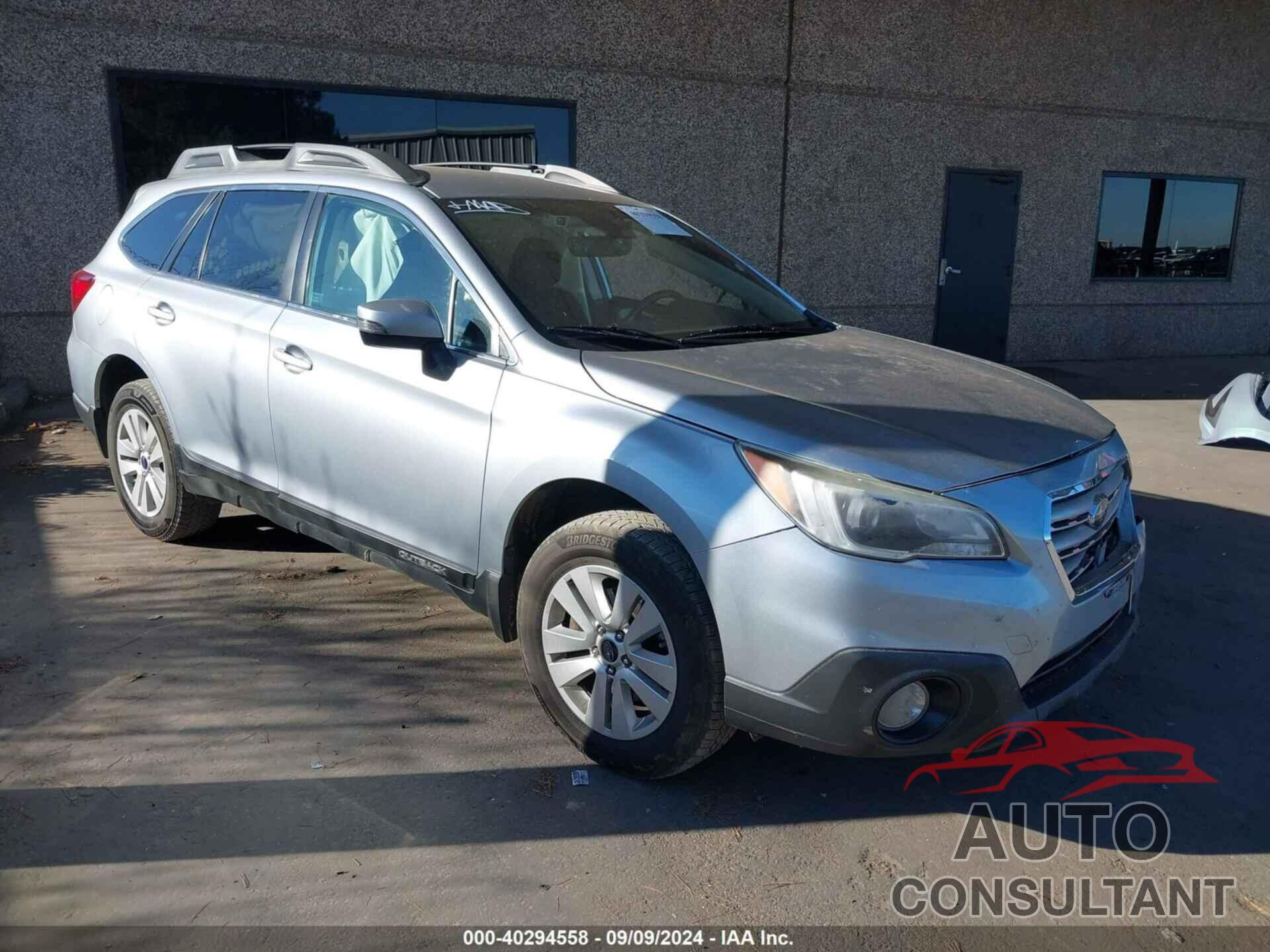 SUBARU OUTBACK 2017 - 4S4BSAFCXH3313010