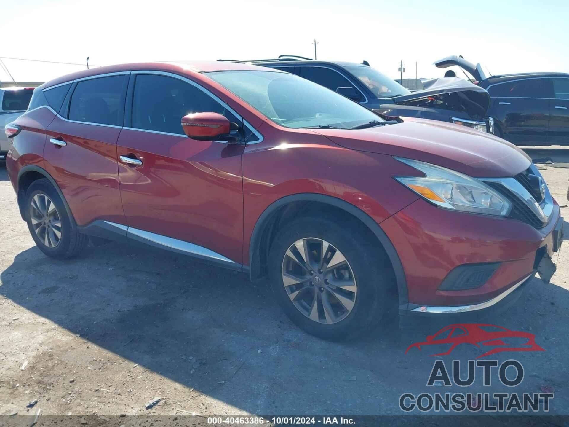 NISSAN MURANO 2016 - 5N1AZ2MG1GN160958
