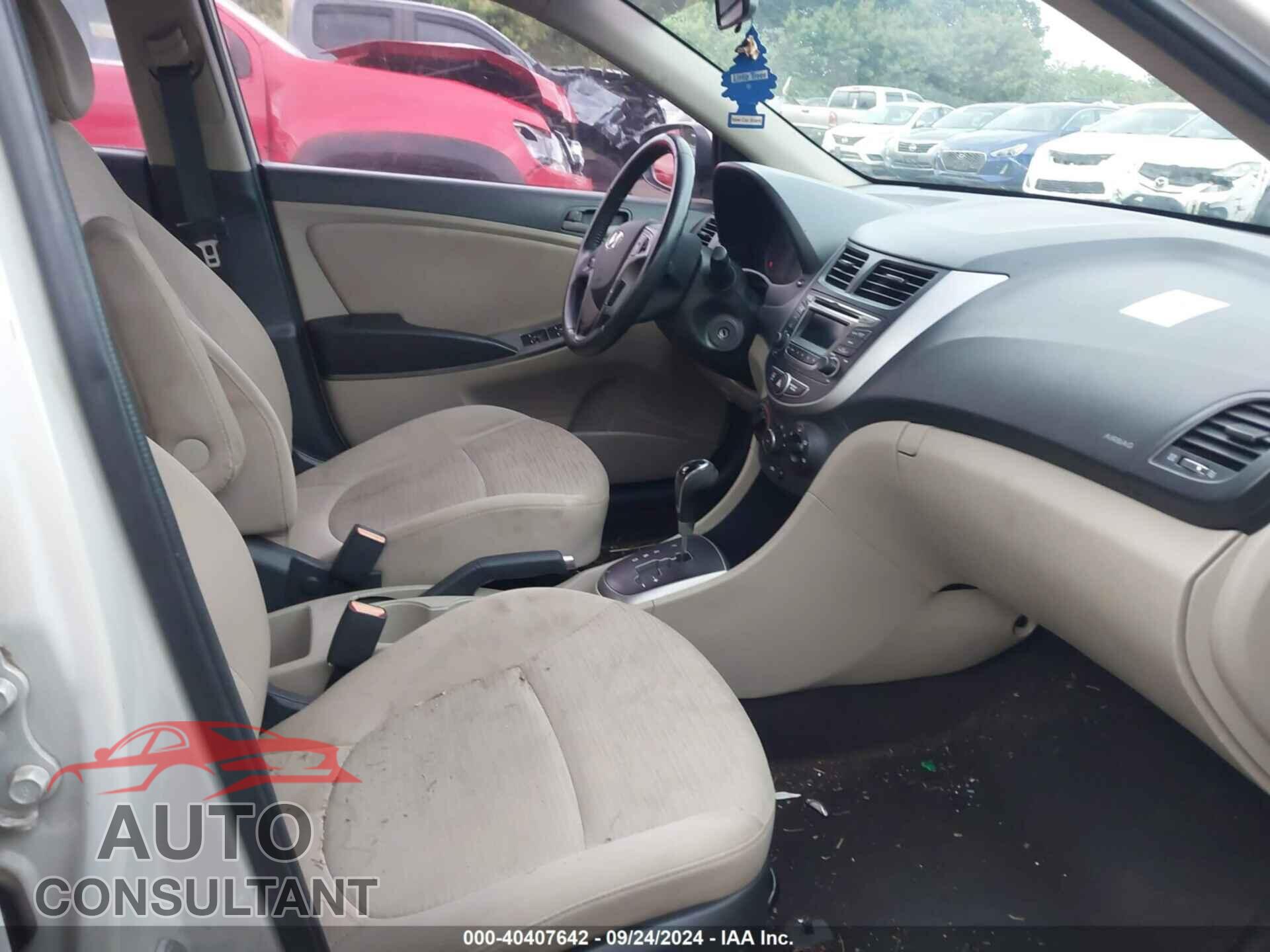 HYUNDAI ACCENT 2015 - KMHCT4AE2FU939394